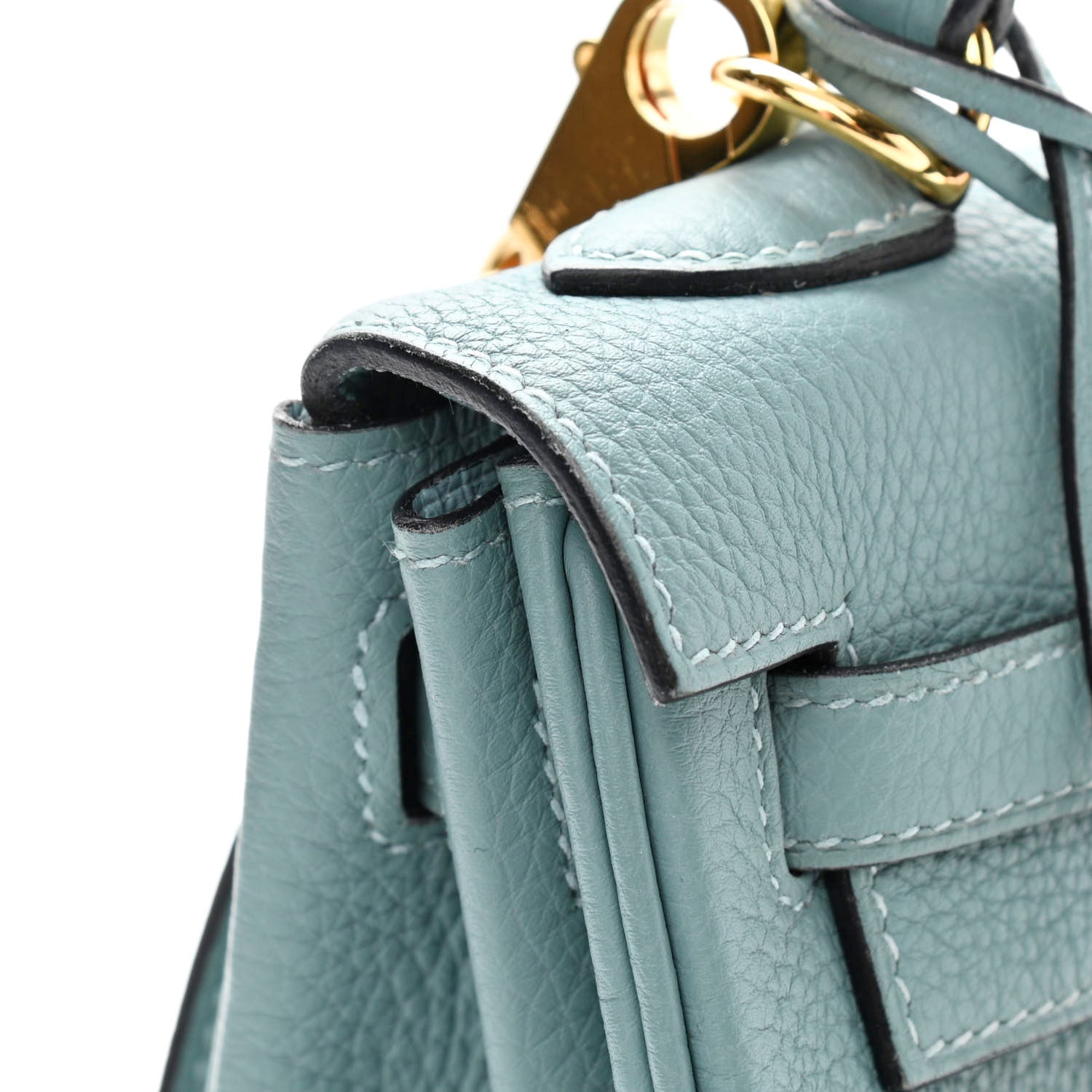 Hermes Togo Kelly Retourne 25 Ciel 12 of 13