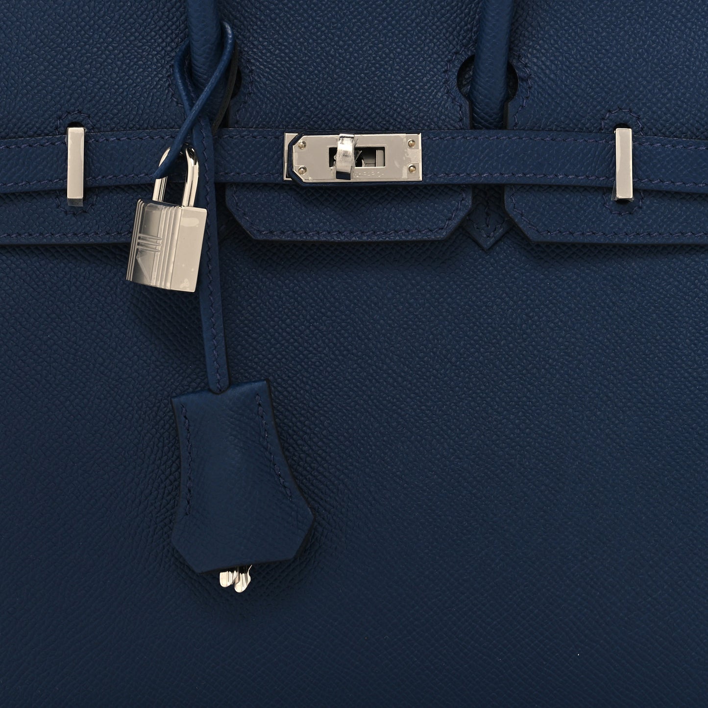 Epsom Birkin Sellier 25 Bleu Navy