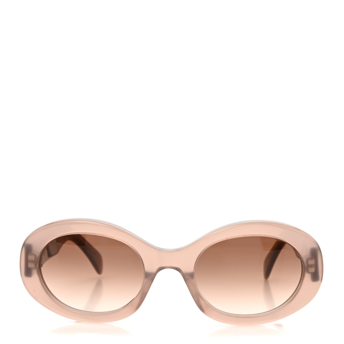 Acetate Triomphe 01 Sunglasses CL 40194U Milky Hazelnut