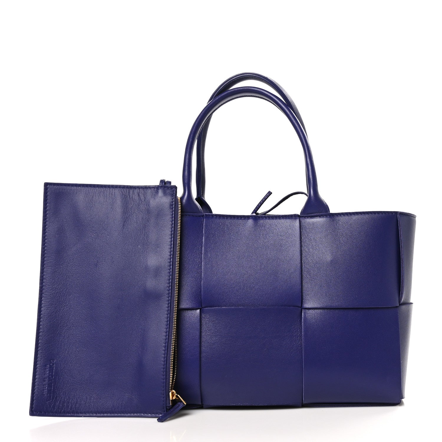 Bottega Veneta Smooth Calfskin Intrecciato Small Arco Tote Unicorn 3 of 10