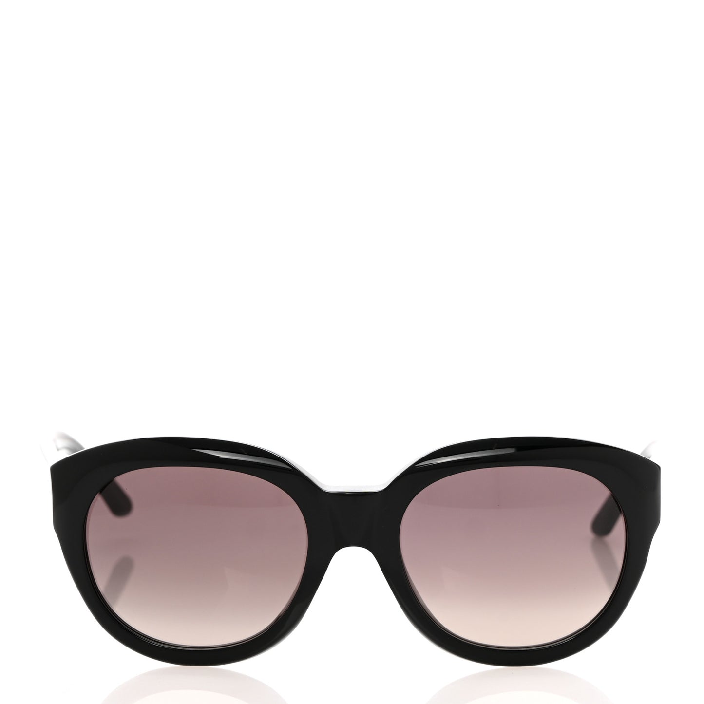 Acetate Round Sunglasses CL400711 Black