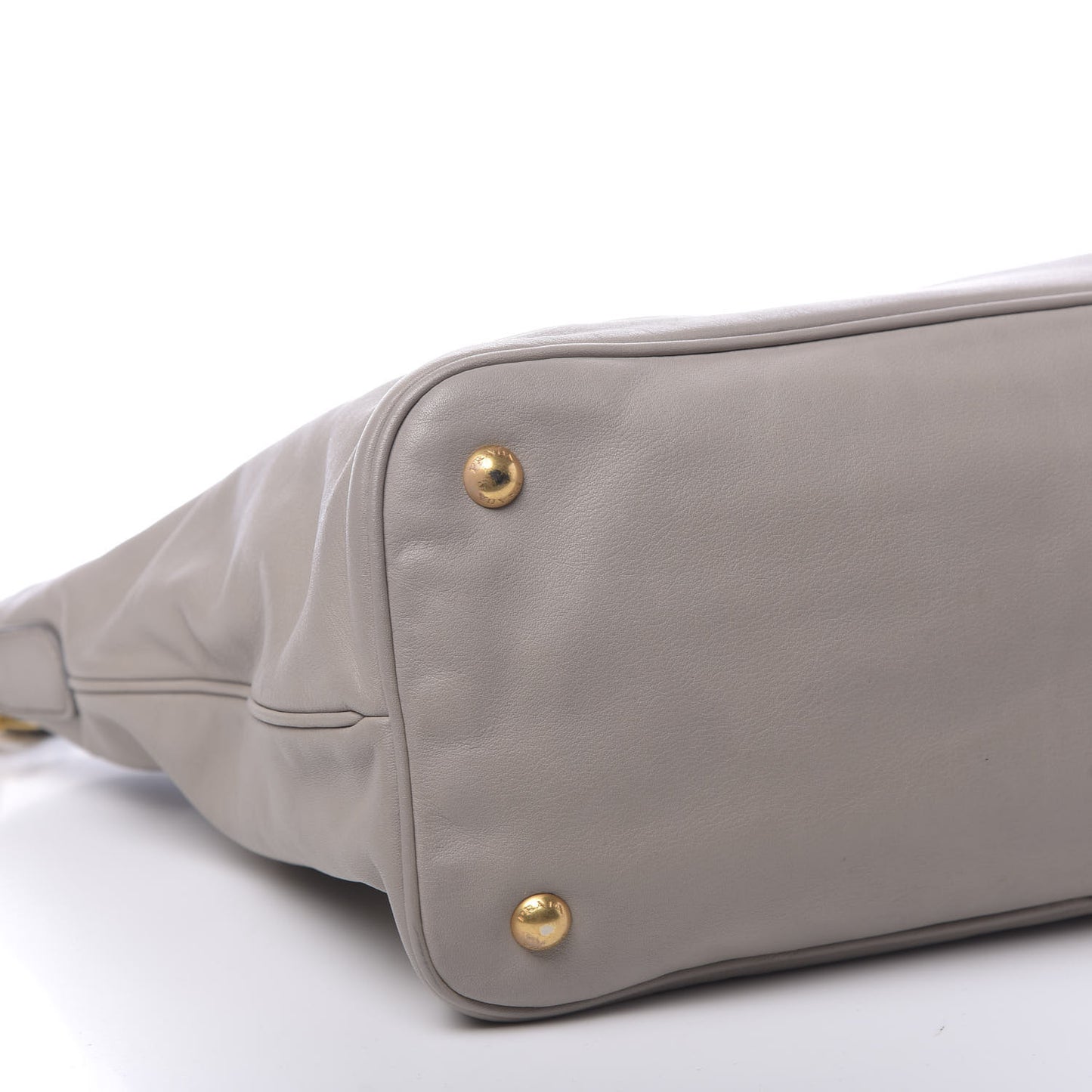 Soft Calf Shopping Tote Argilla