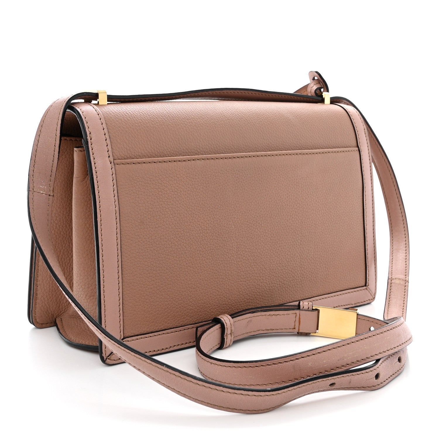 Loewe Grained Calfskin Medium Barcelona Shoulder Bag Blush 3 of 16