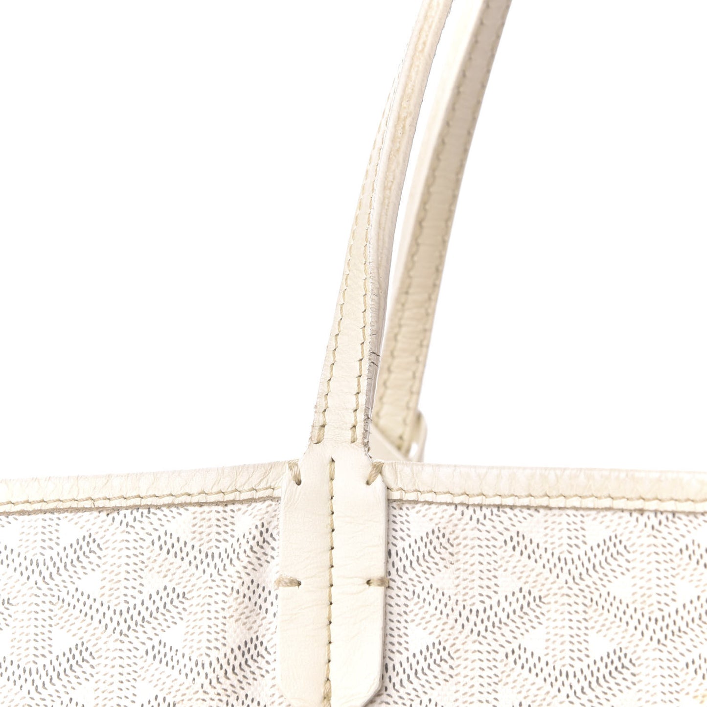Goyardine Saint Louis GM White