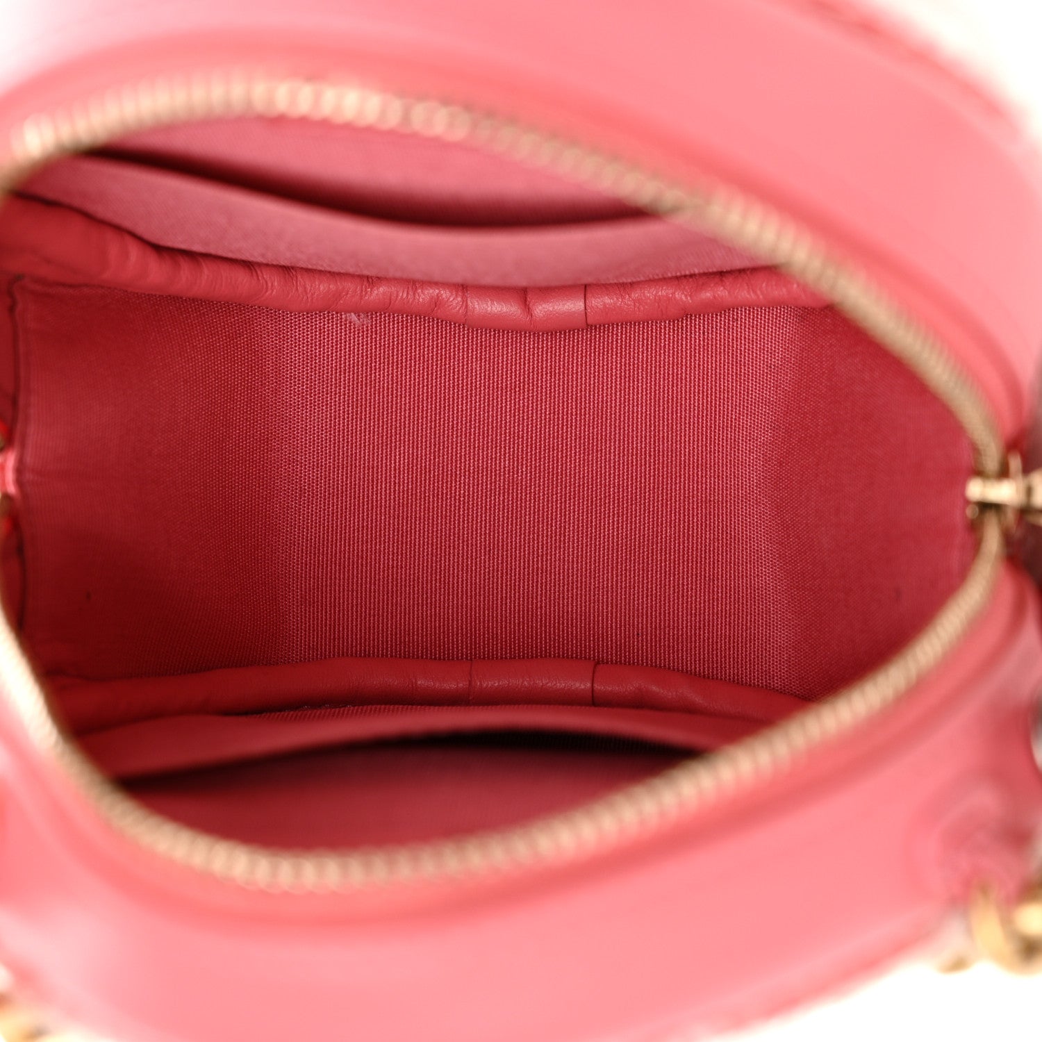 Chanel Sequin Chanel 19 Round Clutch With Chain Coral 5 of 11