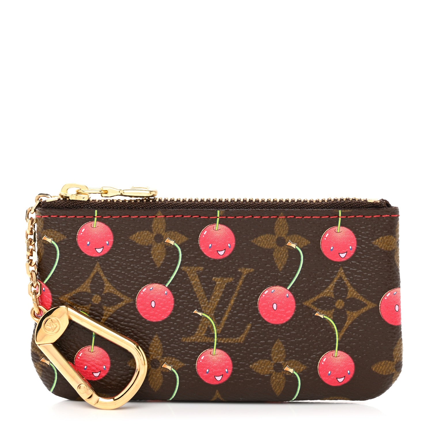 Louis Vuitton Monogram Cerises Key Pouch 1 of 5