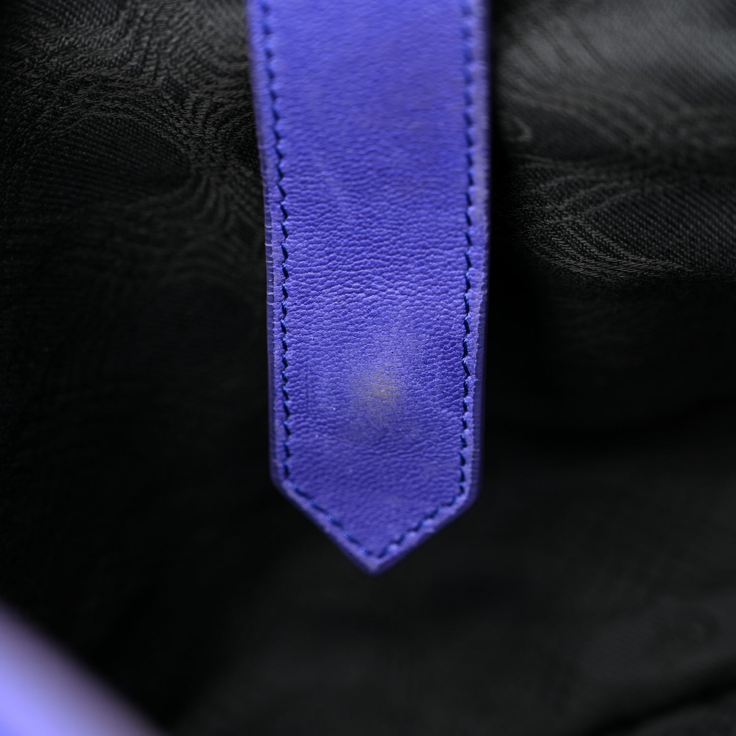 Lambskin PS1 Large Satchel Purple Rain