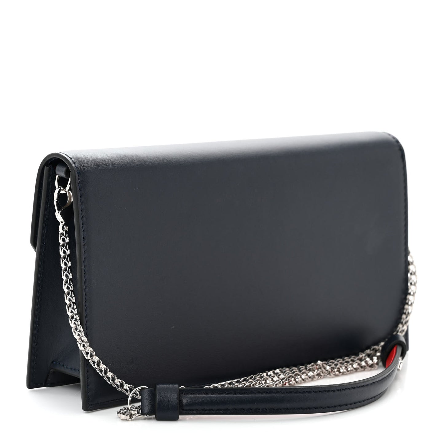 Calfskin Loubi54 Crossbody Clutch Marine