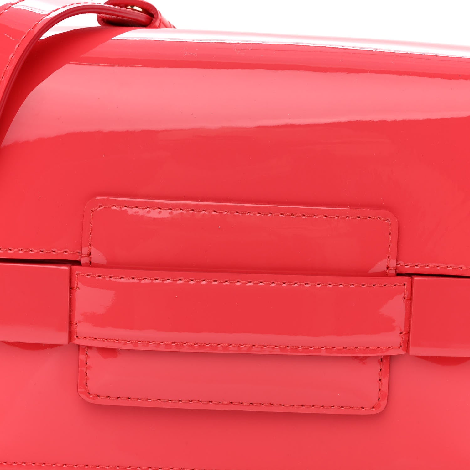 Delvaux Vernis Mini Madame Crossbody Rose Candy 8 of 10