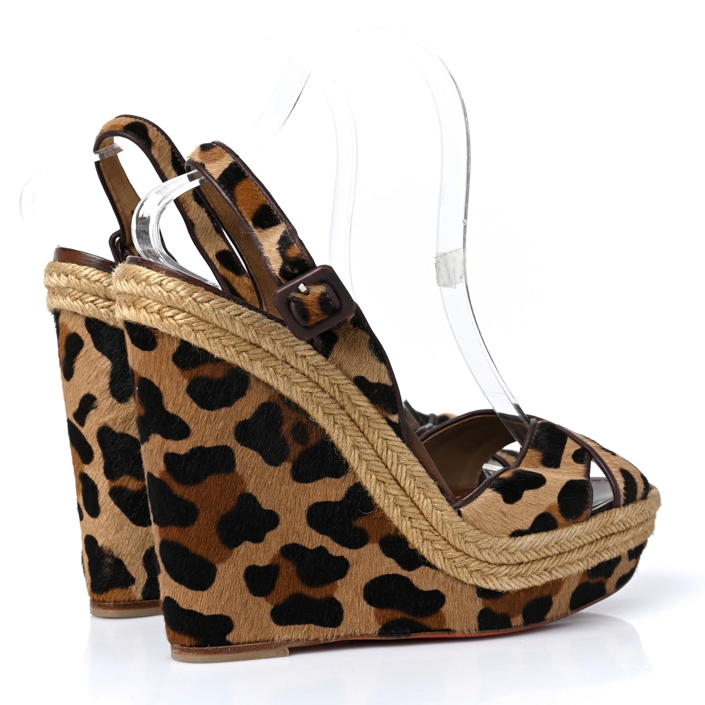 Pony Hair Tigresse 140 Espadrille Wedges 41