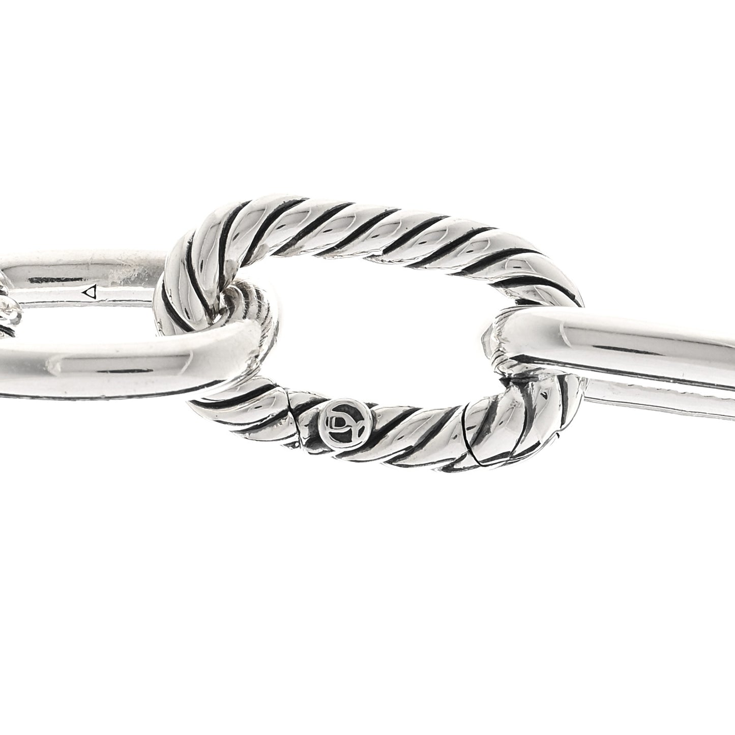 Sterling Silver Diamond 11mm Madison Chain Necklace