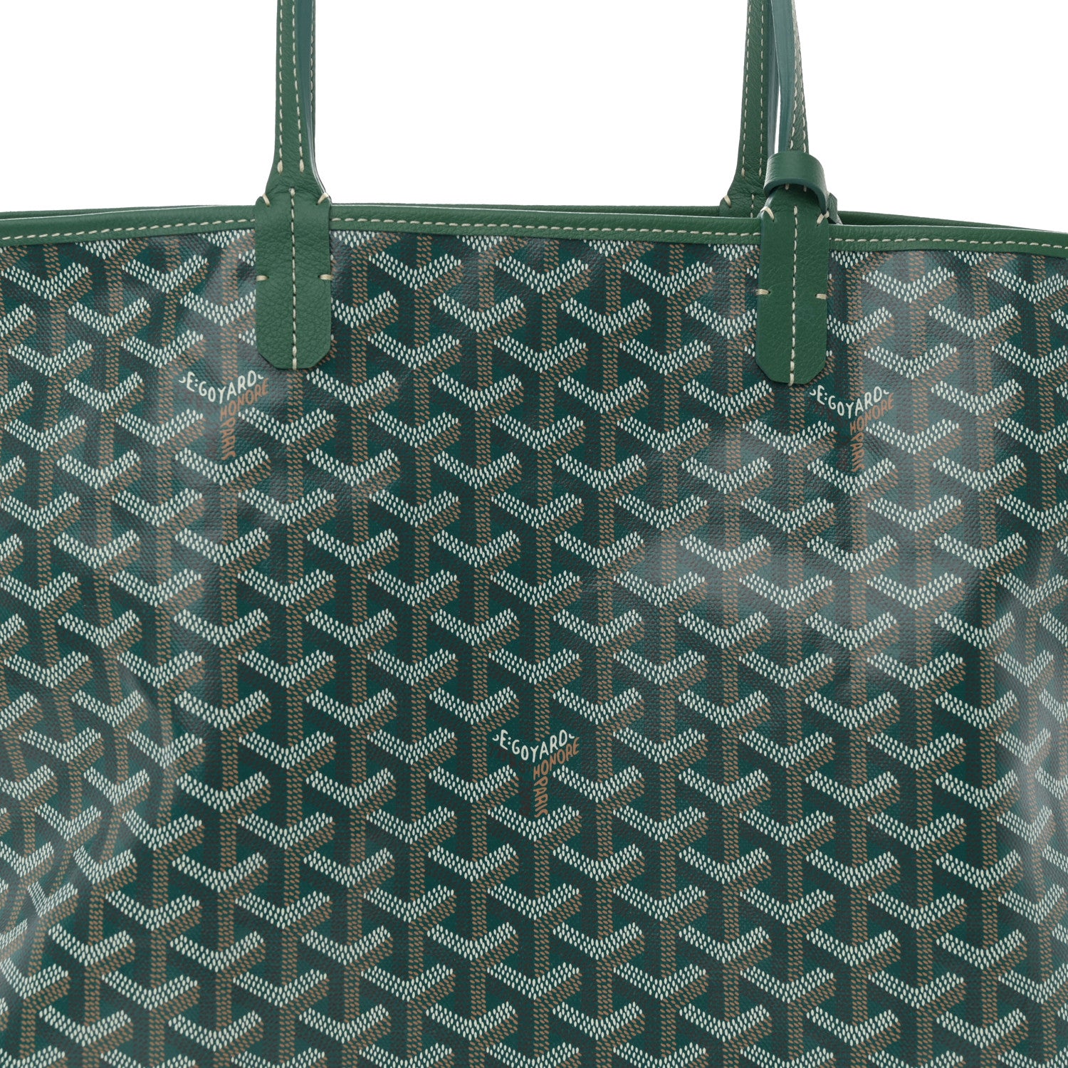 Goyard Goyardine Saint Louis PM Green 9 of 11