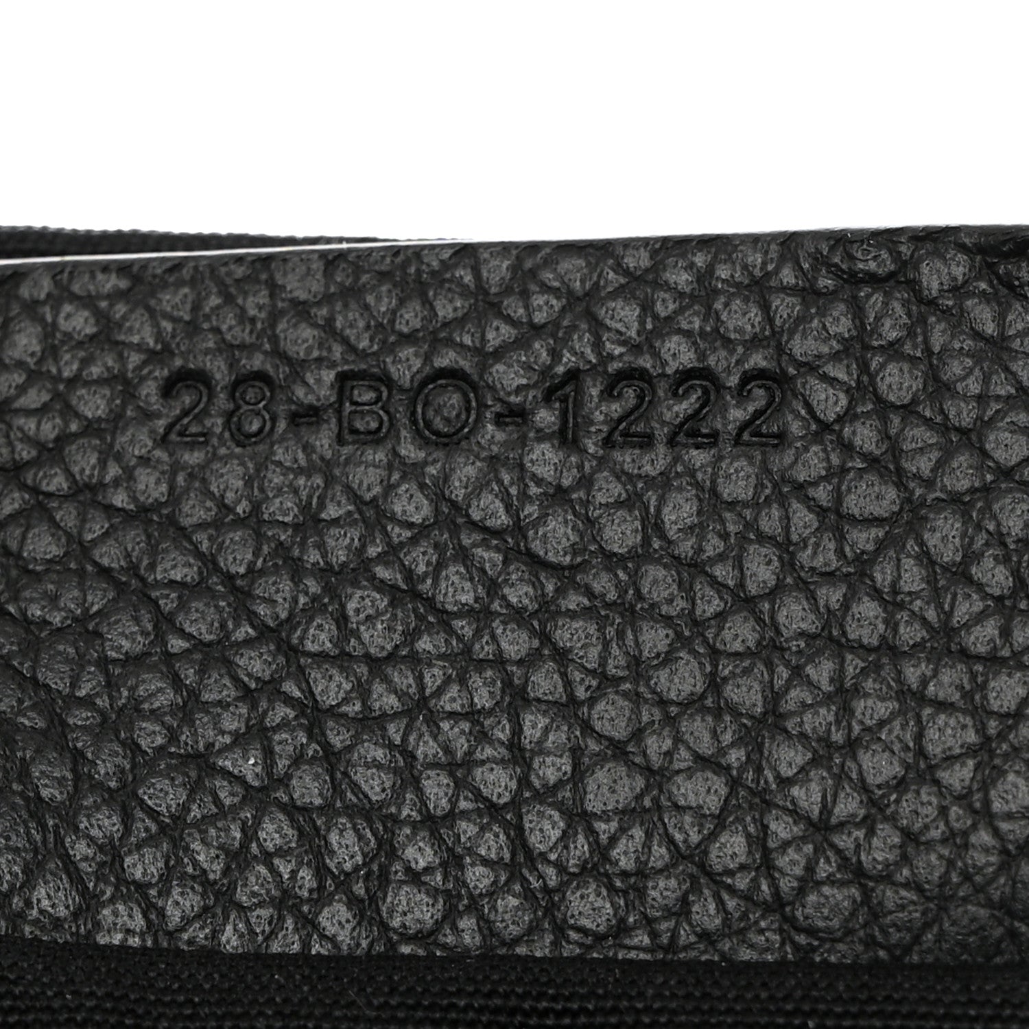 Christian Dior Grained Calfskin Small Saddle Messenger Bag Black 7 of 10