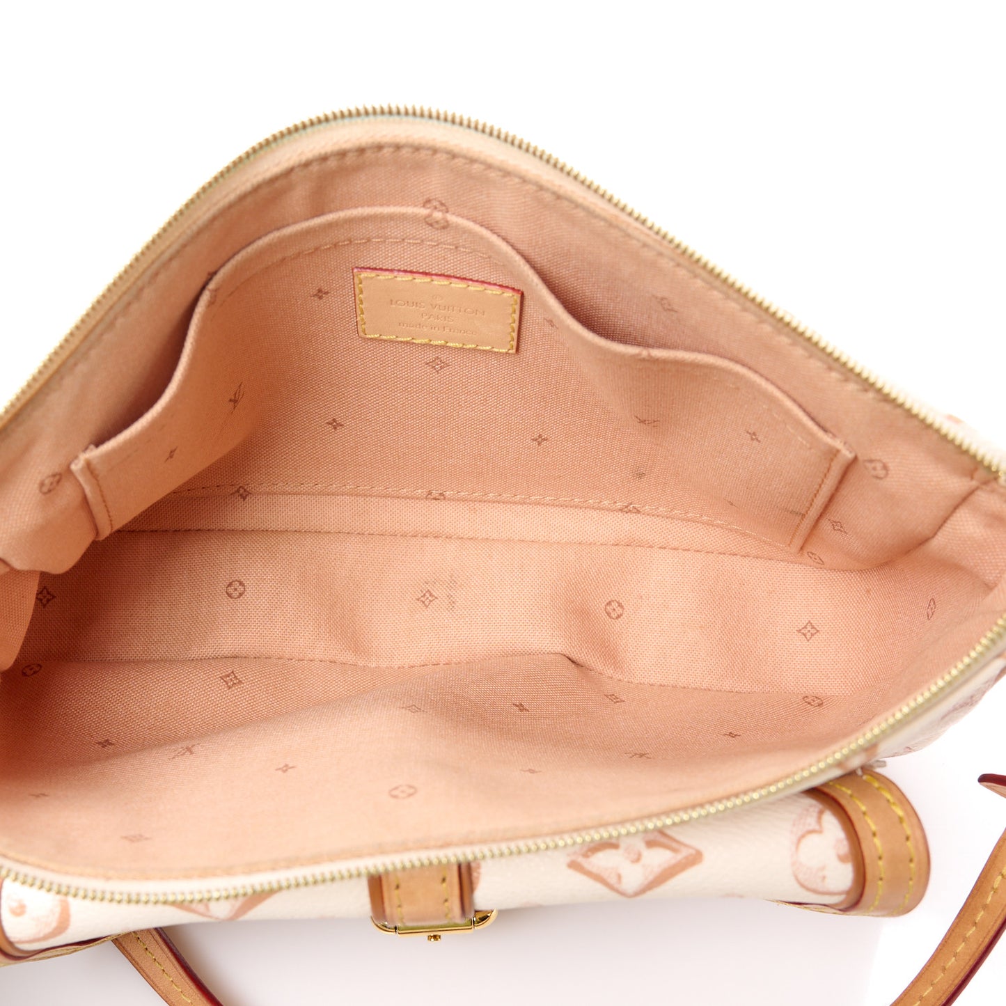 Monogram Fall For You Maxi Multi Pochette Accessories Beige Clair
