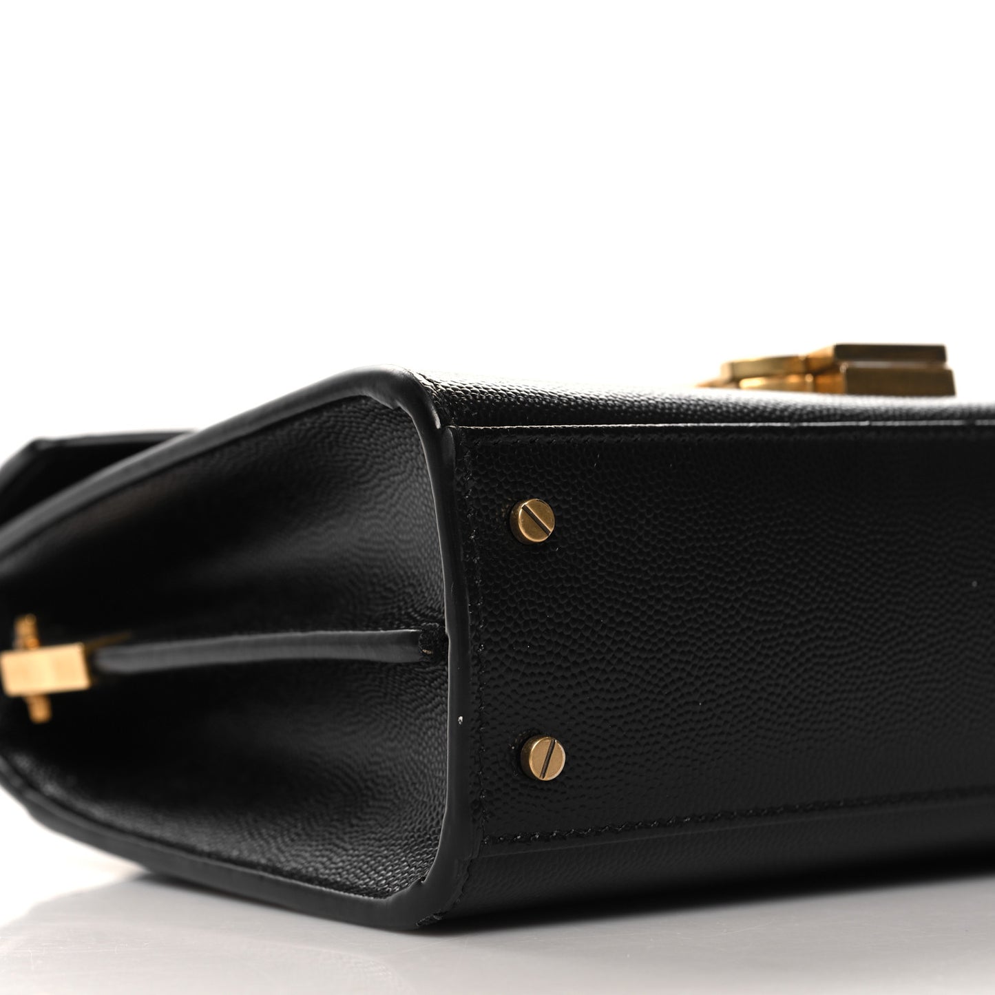 Grain de Poudre Mini Classic Monogram Cassandra Top Handle Black