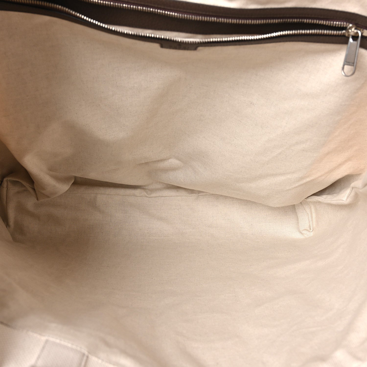 Gucci Canvas Logo Embossed Ophidia Tote Beige 5 of 10