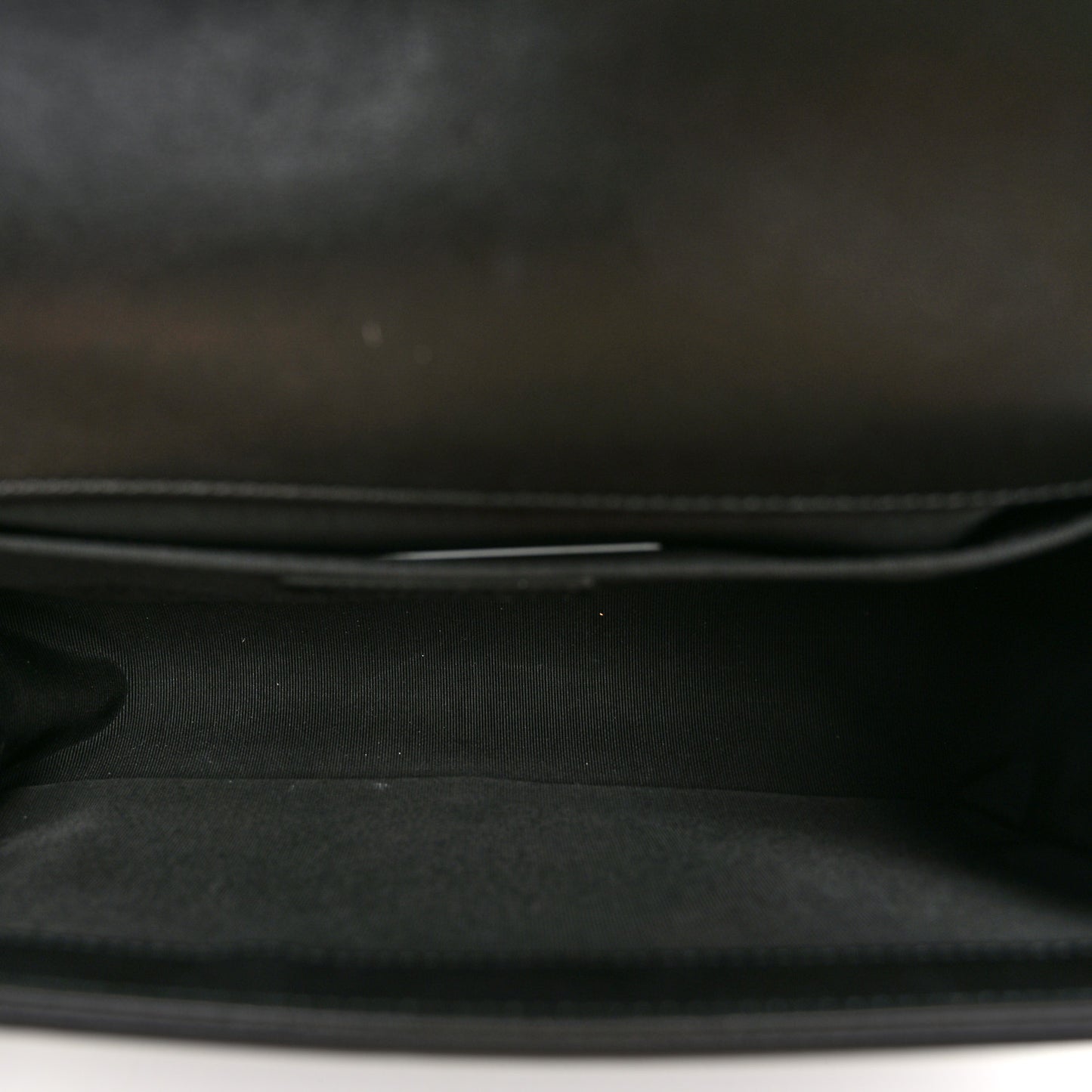 Lambskin Quilted Medium Boy Flap Black