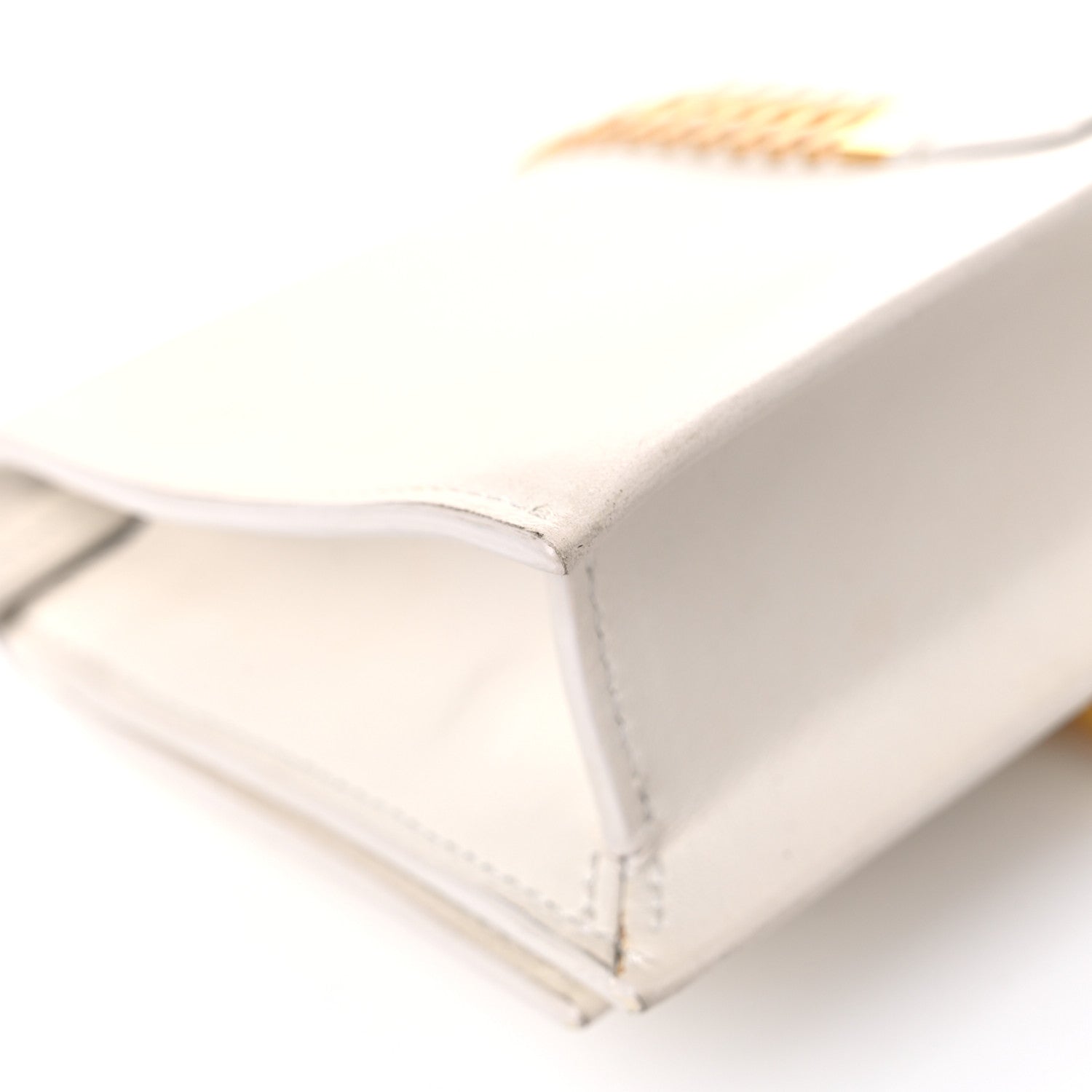 Tom Ford Calfskin Sedgwick Zip Clutch White 9 of 24