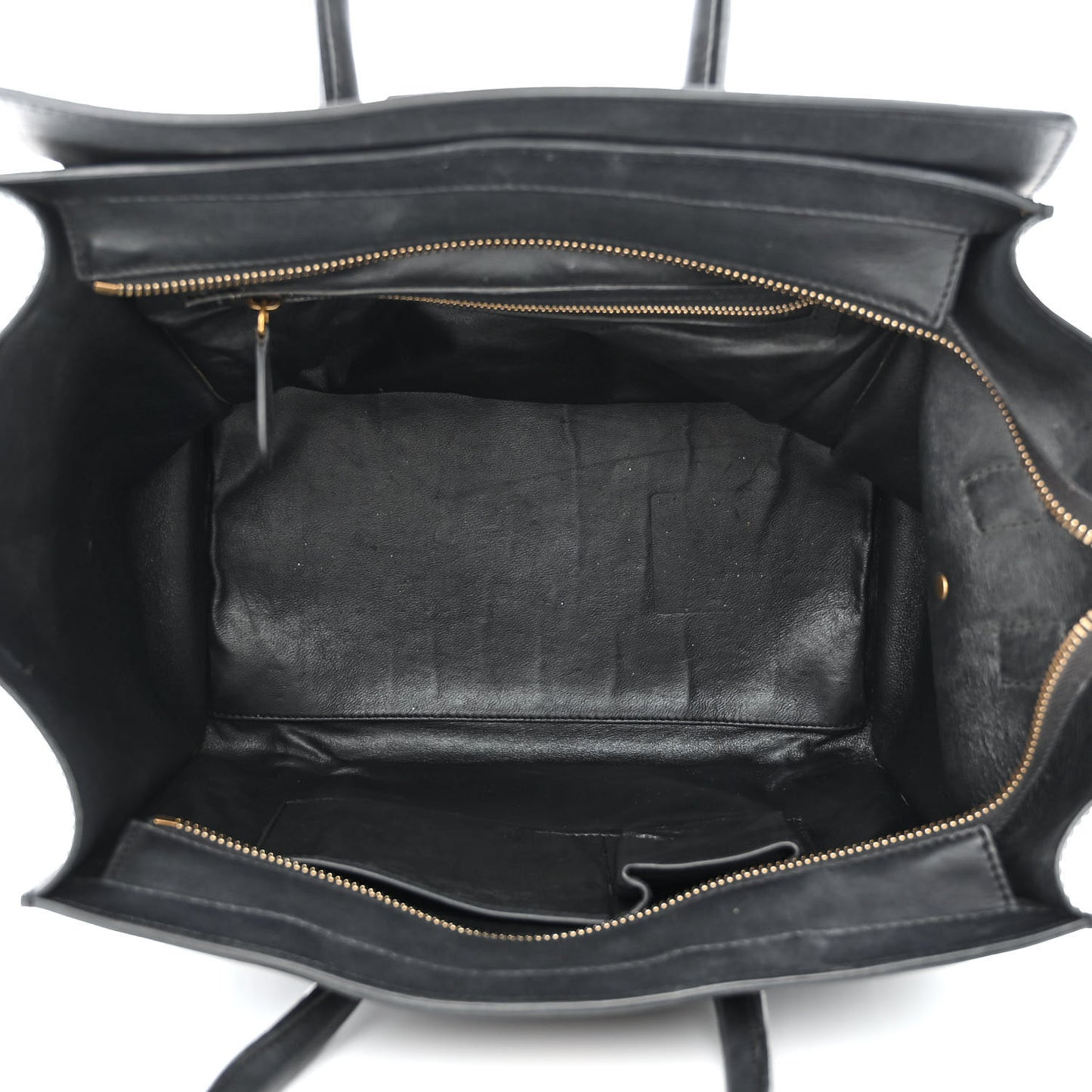 Smooth Calfskin Mini Luggage Black