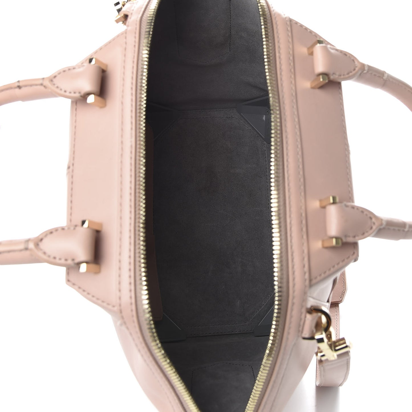 Smooth Calfskin Small Emile Blush Gold Hardware