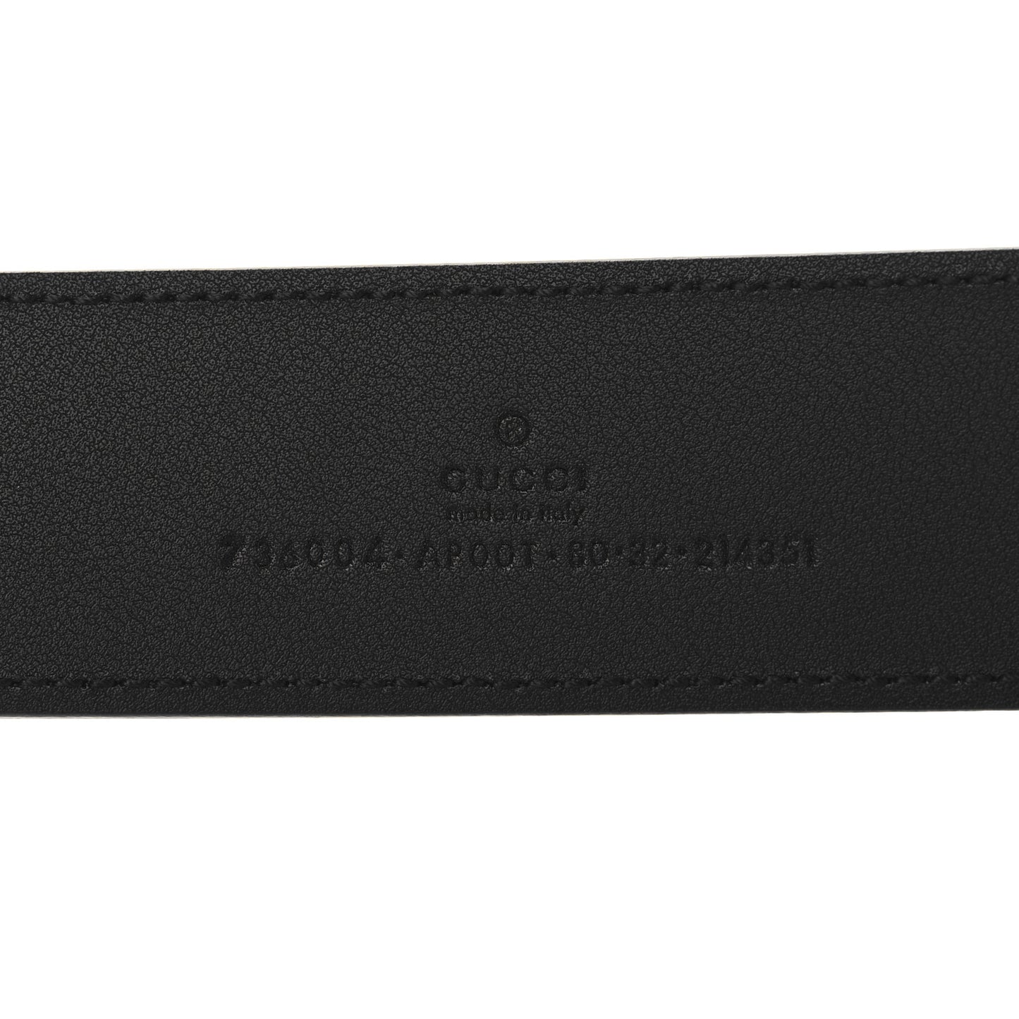 Calfskin Double G 40mm Belt 80 32 Black