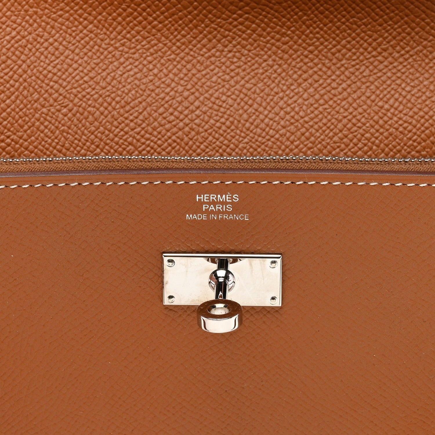 Hermes Epsom Kelly Longue Wallet Gold 6 of 10