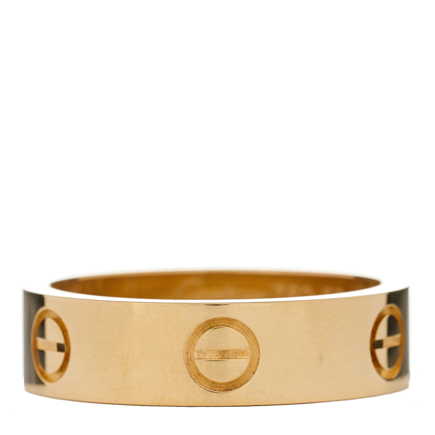 18K Yellow Gold 5.5mm LOVE Ring 56 7.75