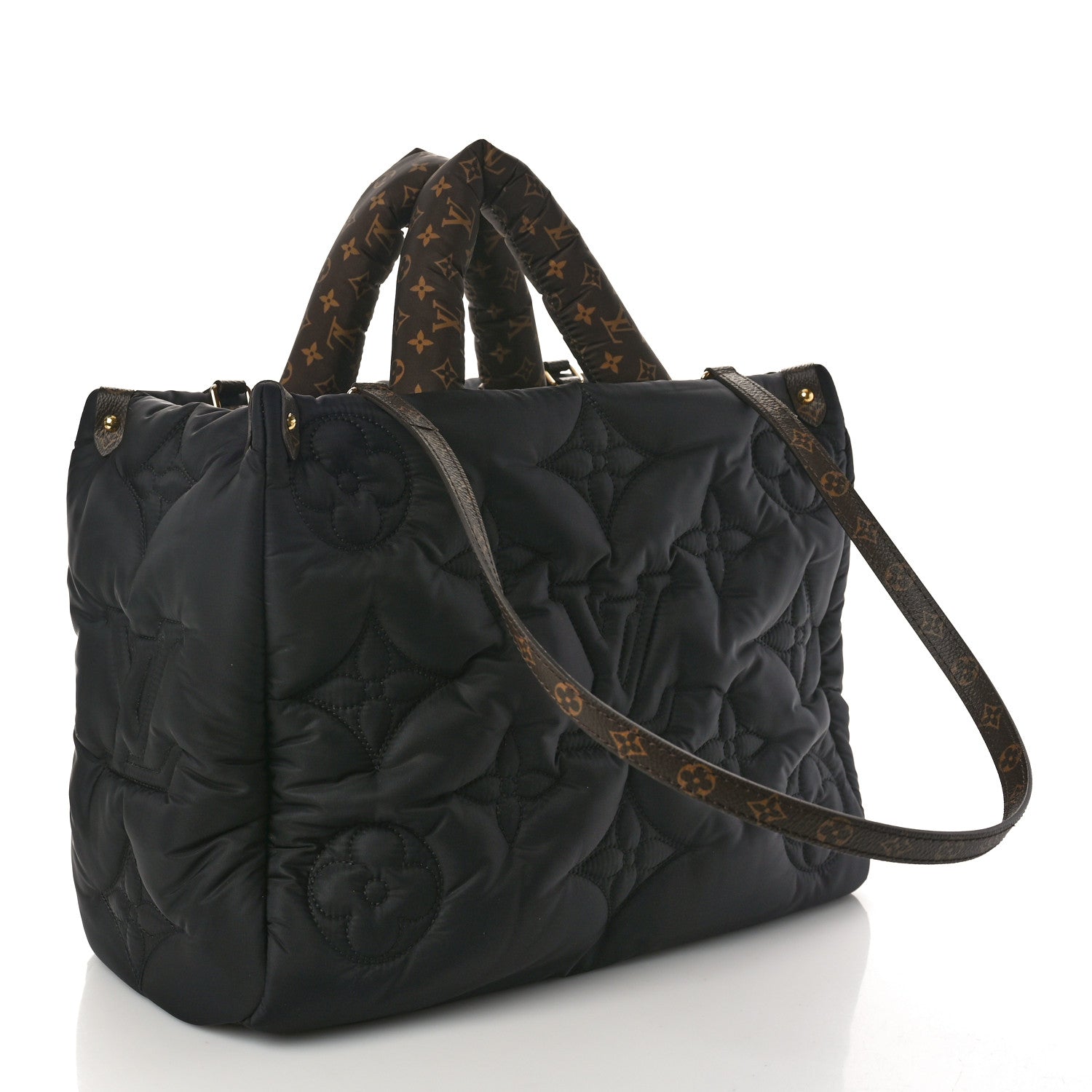 Louis Vuitton Econyl Monogram Pillow Giant Onthego MM Black 3 of 9