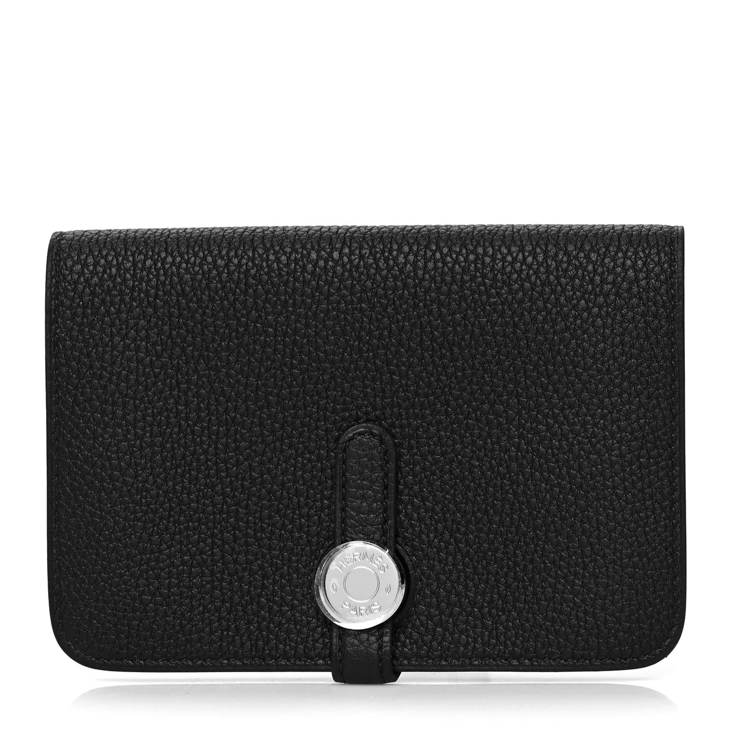 Togo Dogon Compact Wallet Black