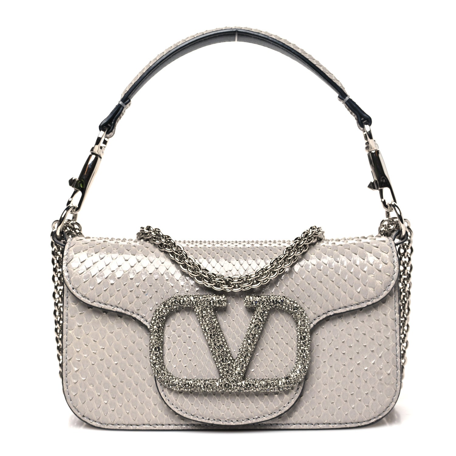 VALENTINO ショルダー グレー 中古・古着通販】VALENTINO (ヴァレンティノ) スタッズショルダー