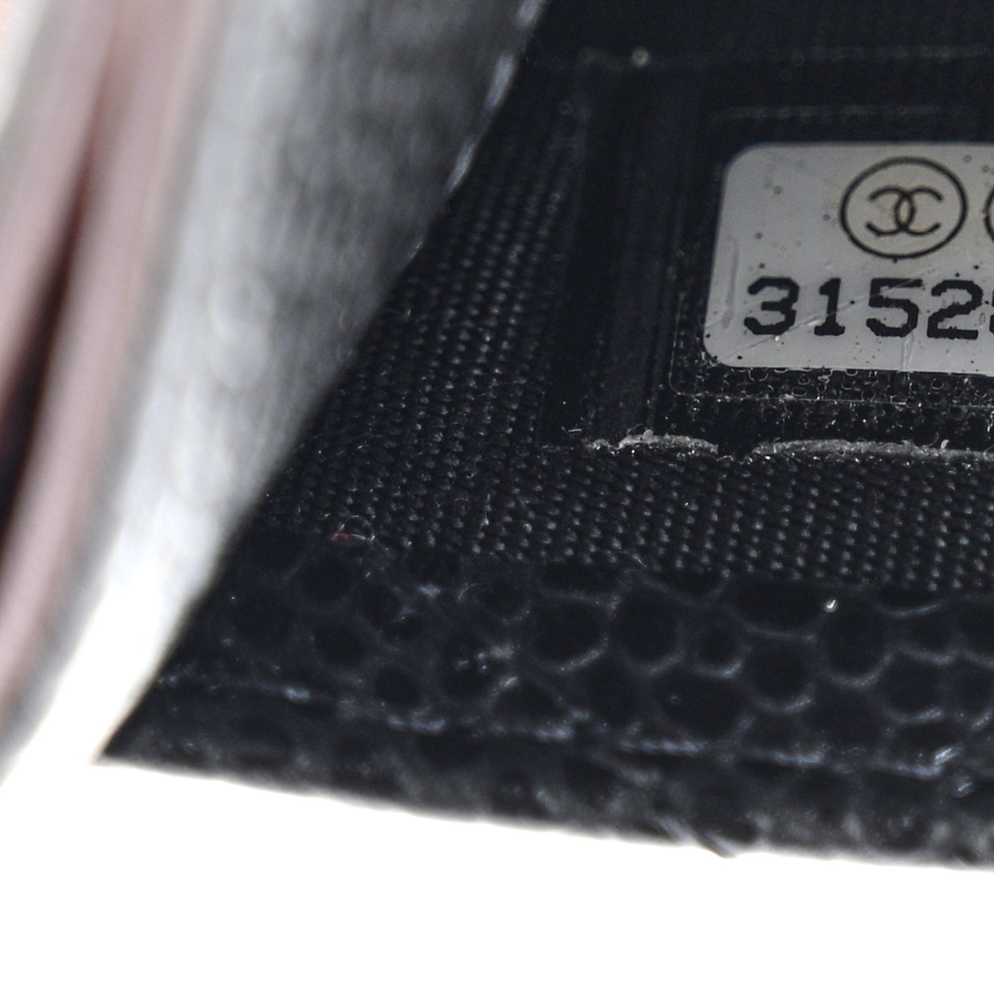 Caviar Quilted Card Holder Black
