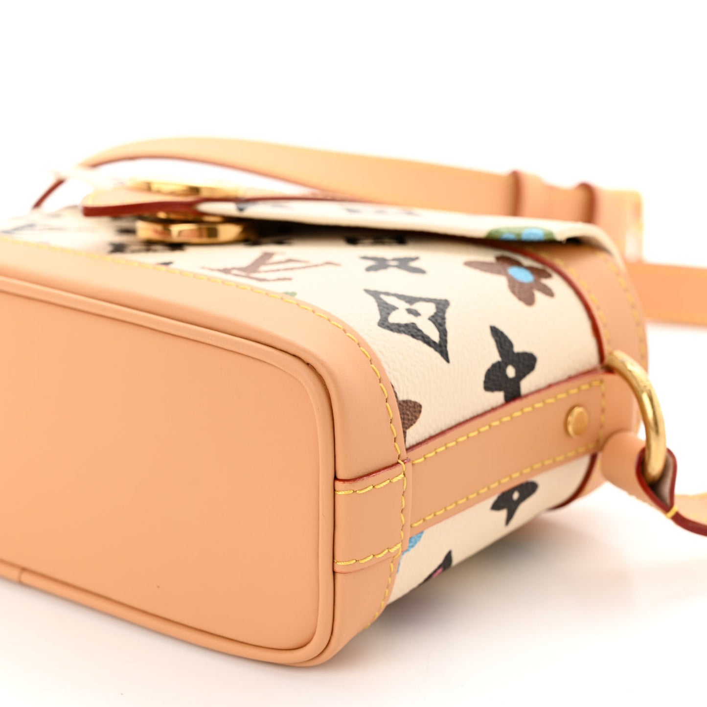 X TYLER THE CREATOR Monogram Craggy Envelope Wearable Wallet Vanilla