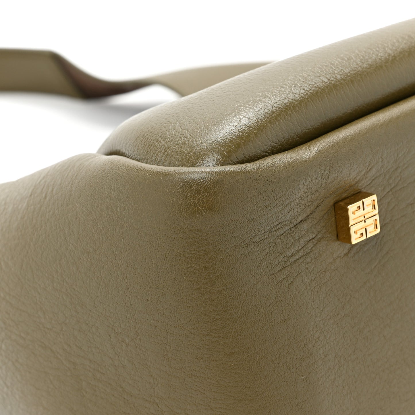 Calfskin Medium G-Lock Hobo Dark Khaki