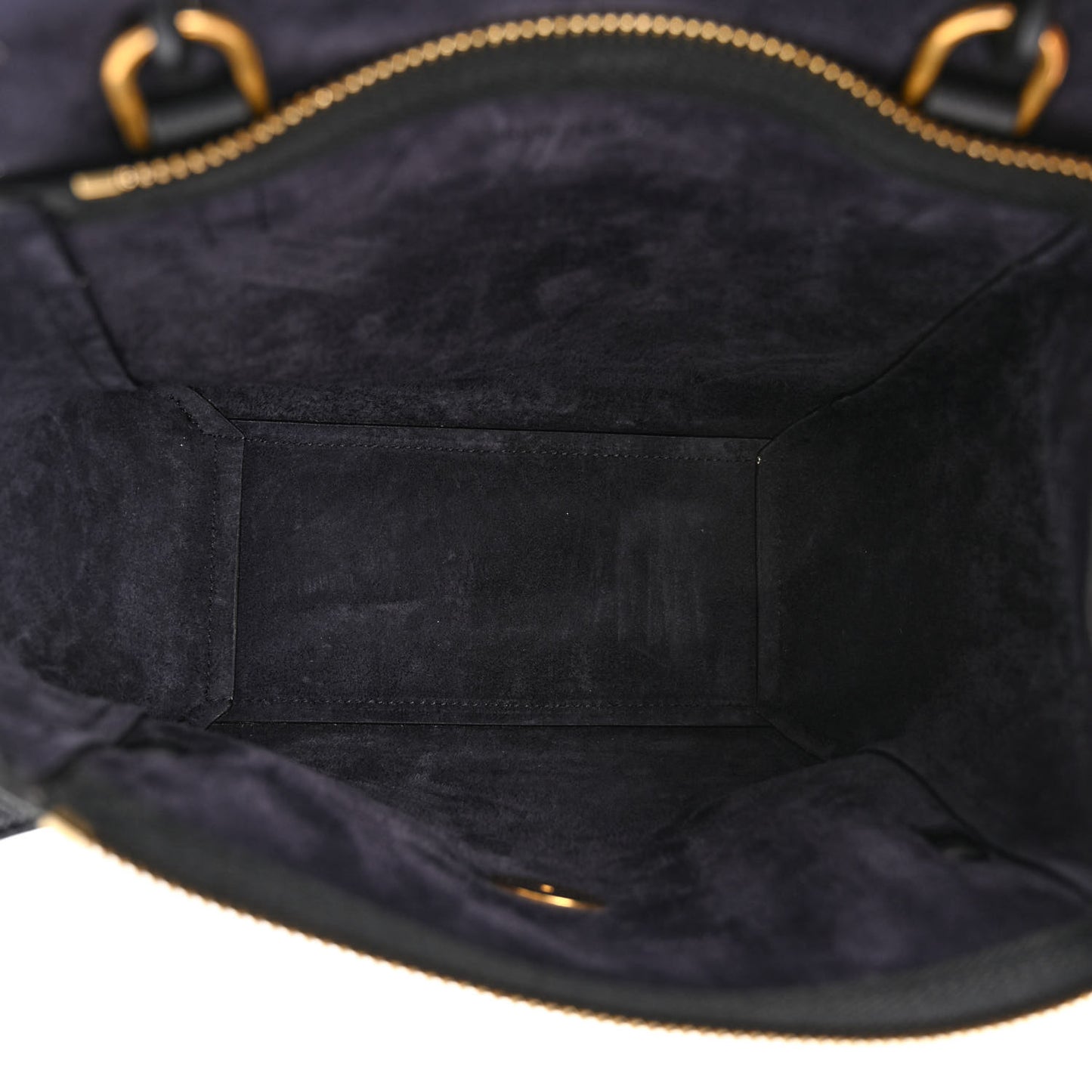 Grained Calfskin Nano Belt Bag Black