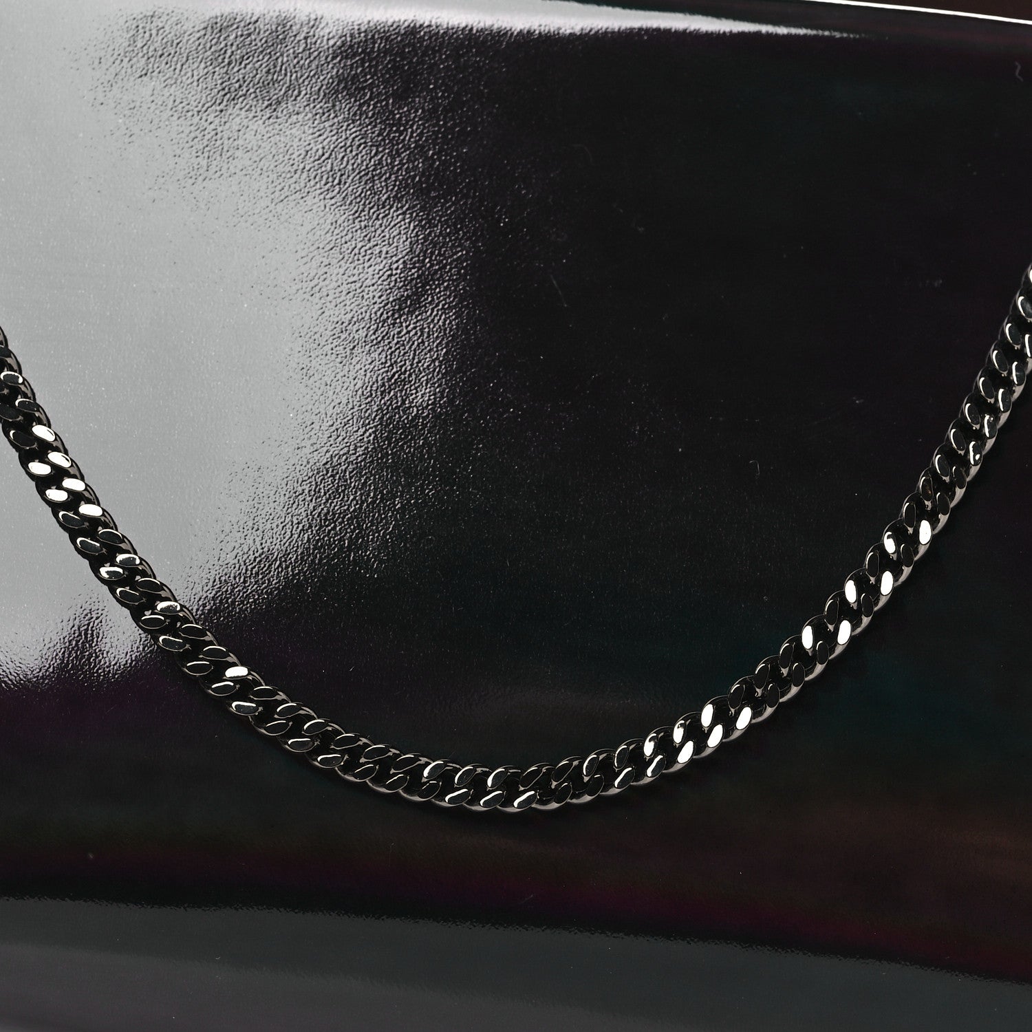 Christian Louboutin Patent Psychic Loubitwist Clutch Black 7 of 10