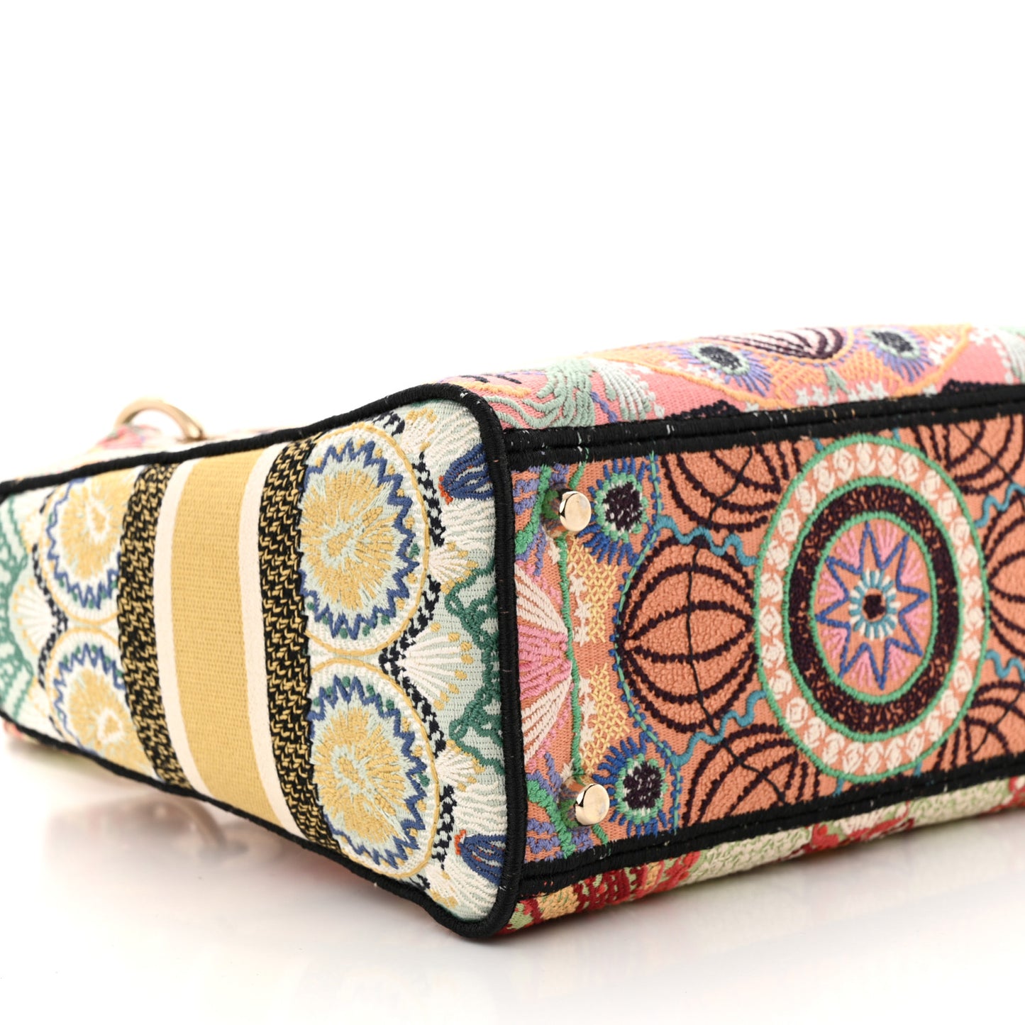 Canvas Embroidered In Lights Medium Lady D-Lite Multicolor
