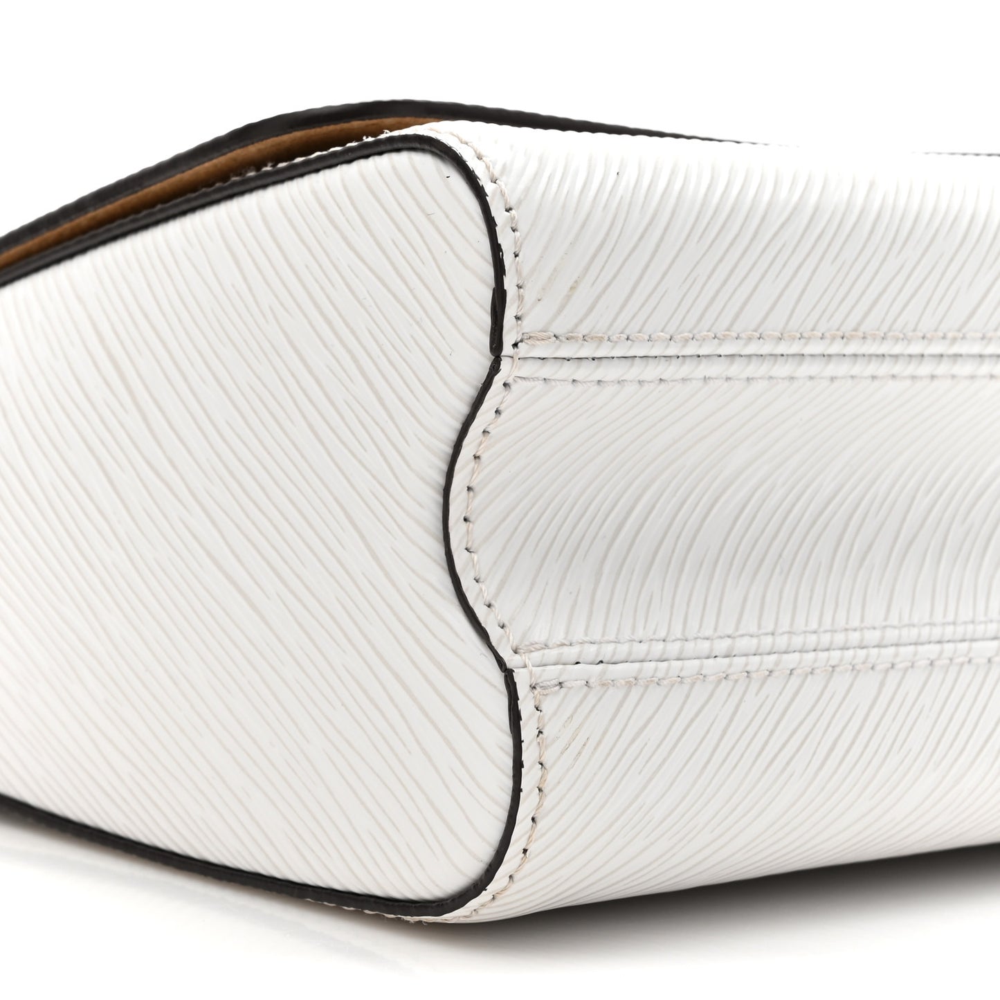 Epi Twist Shoulder Bag MM White