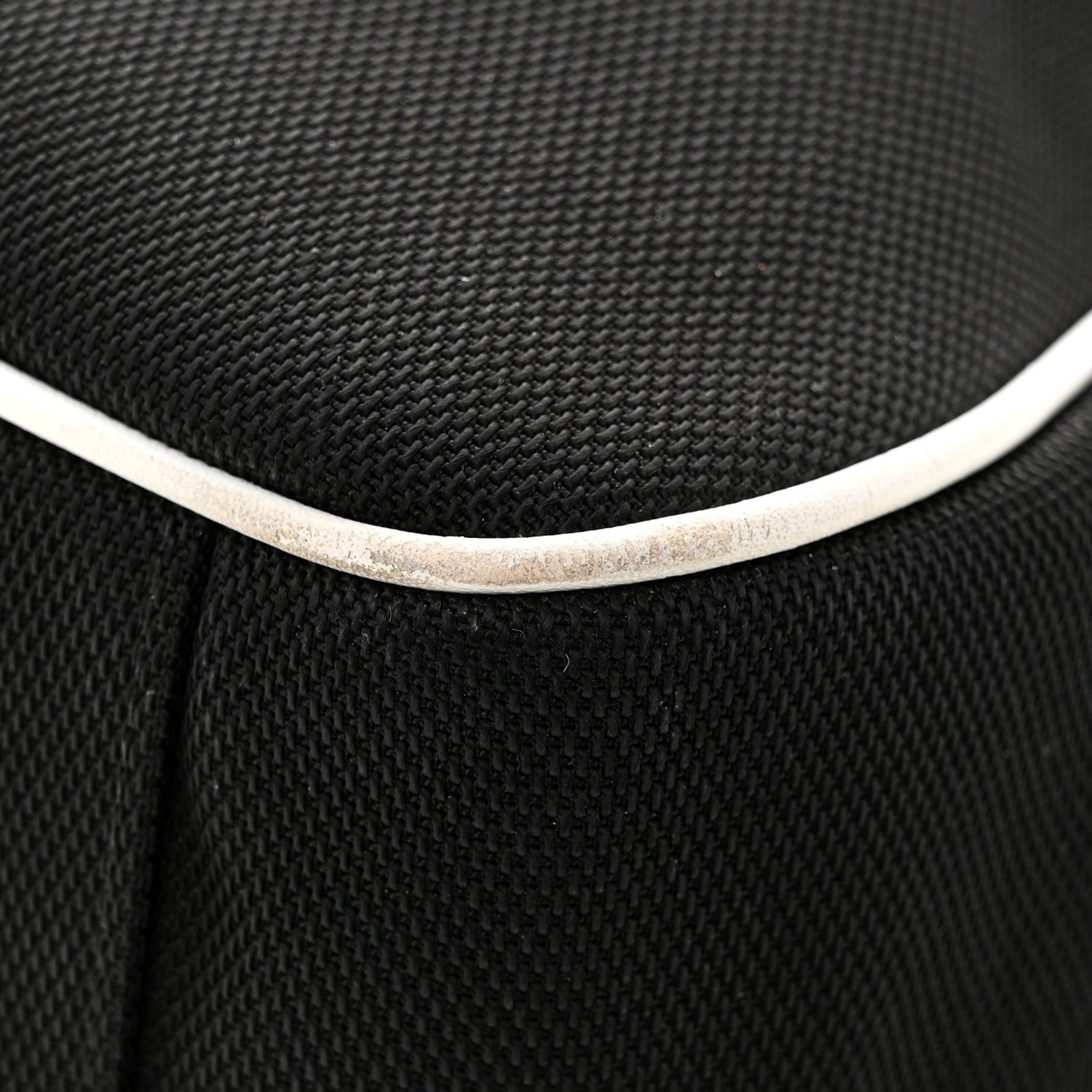 Chanel Canvas Rubber Airlines Large Zip Shopping Tote Black White Red 11 of 17