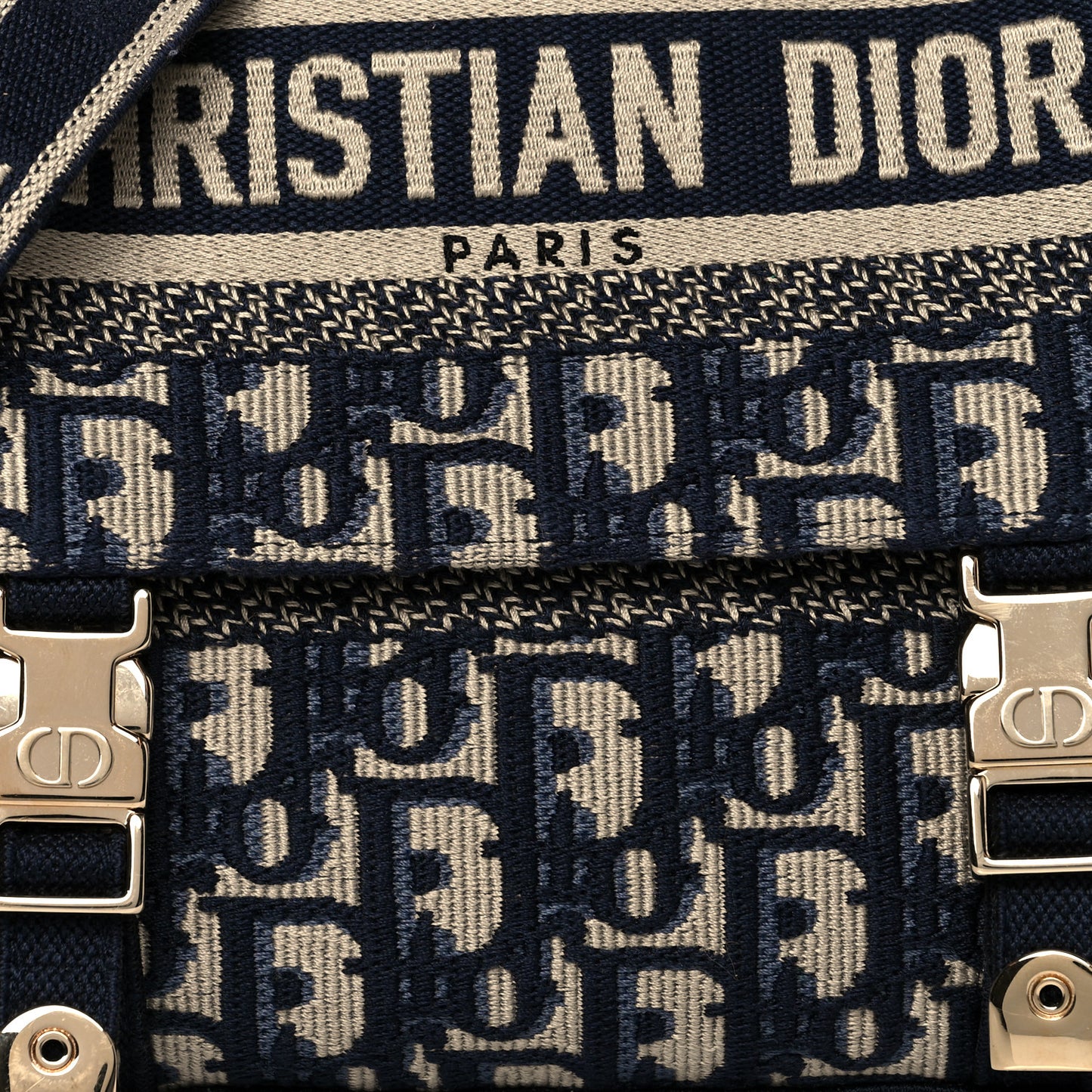 Oblique Small Diorcamp Bag Blue