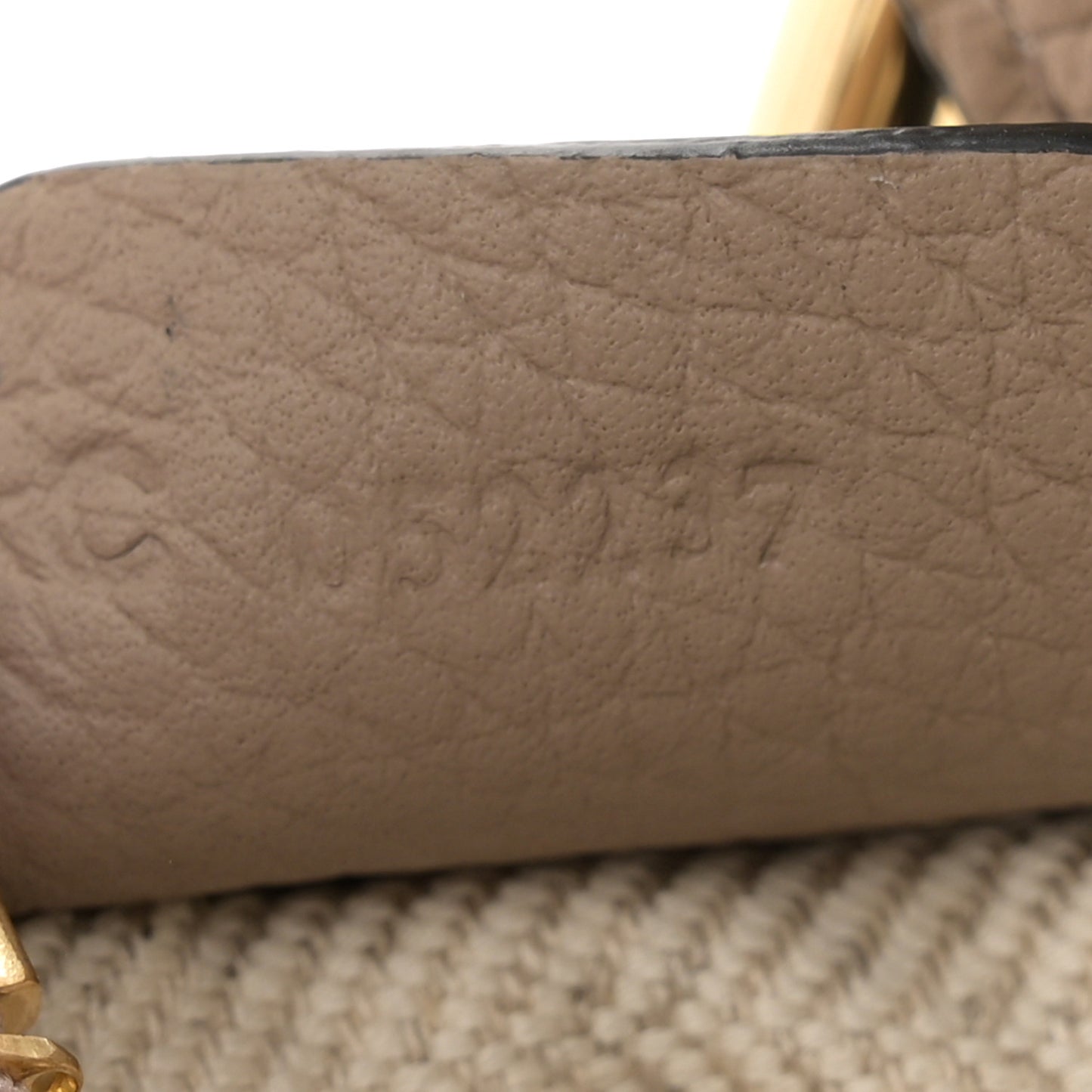 Calfskin Mini Puzzle Bag Sand
