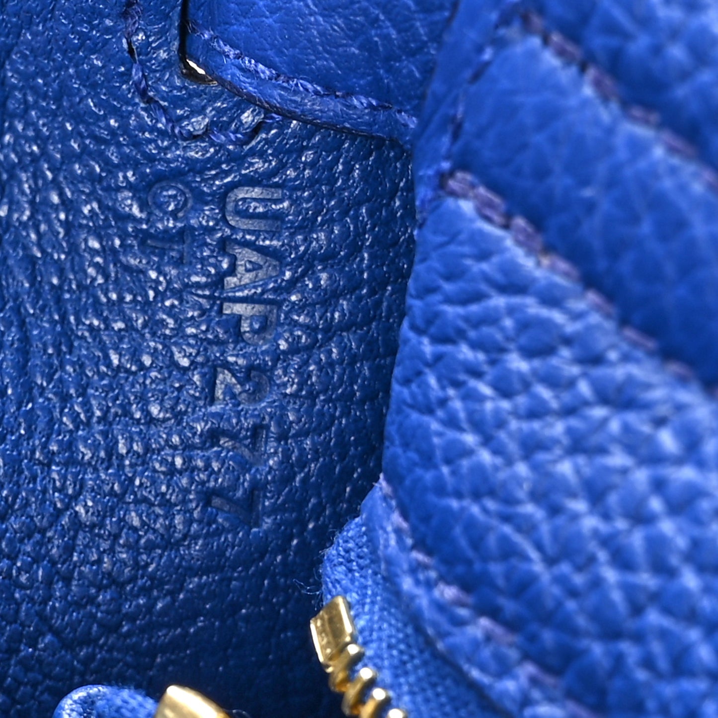 Togo Kelly Retourne 25 Bleu Royal