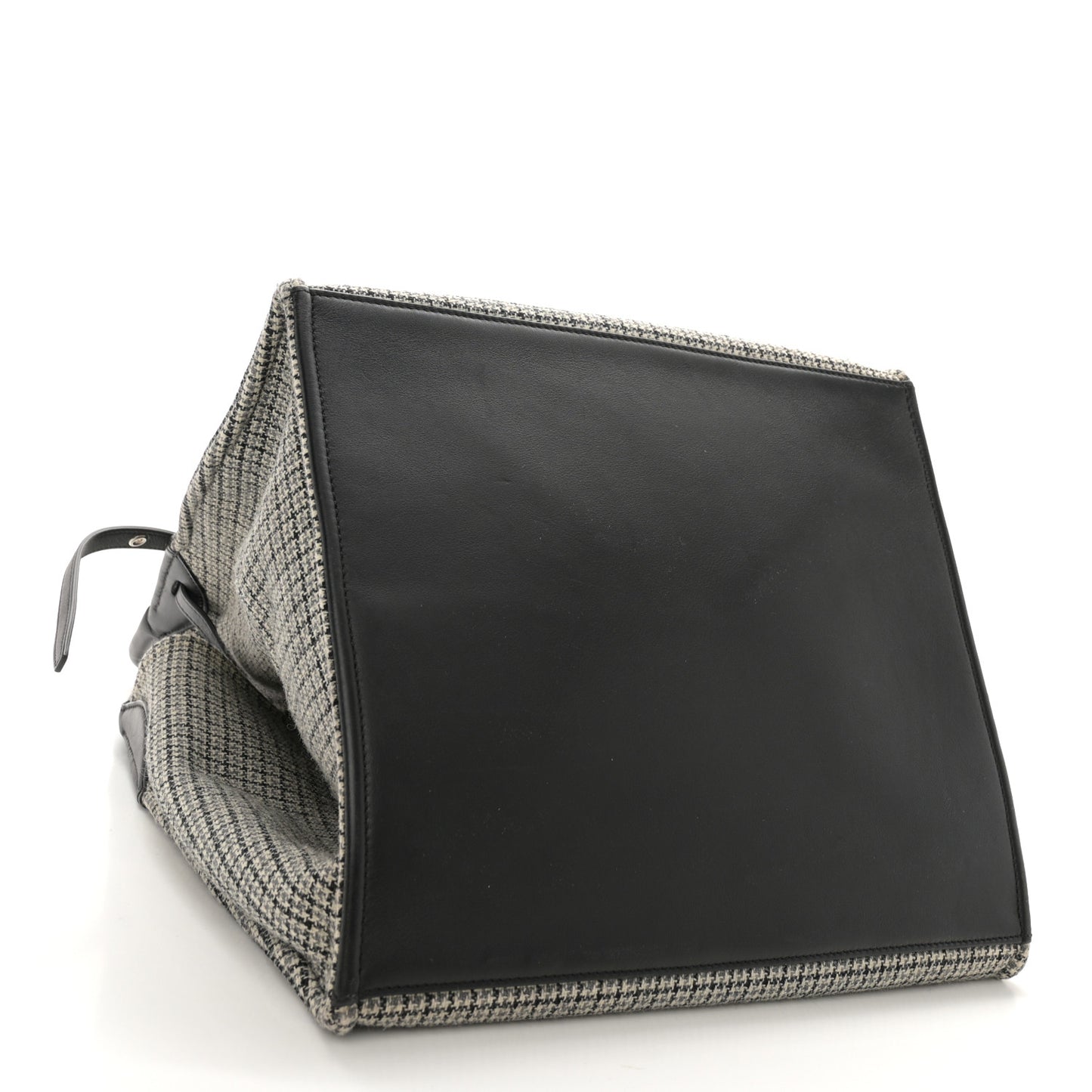 Tweed Smooth Calfskin Medium Big Bag Black