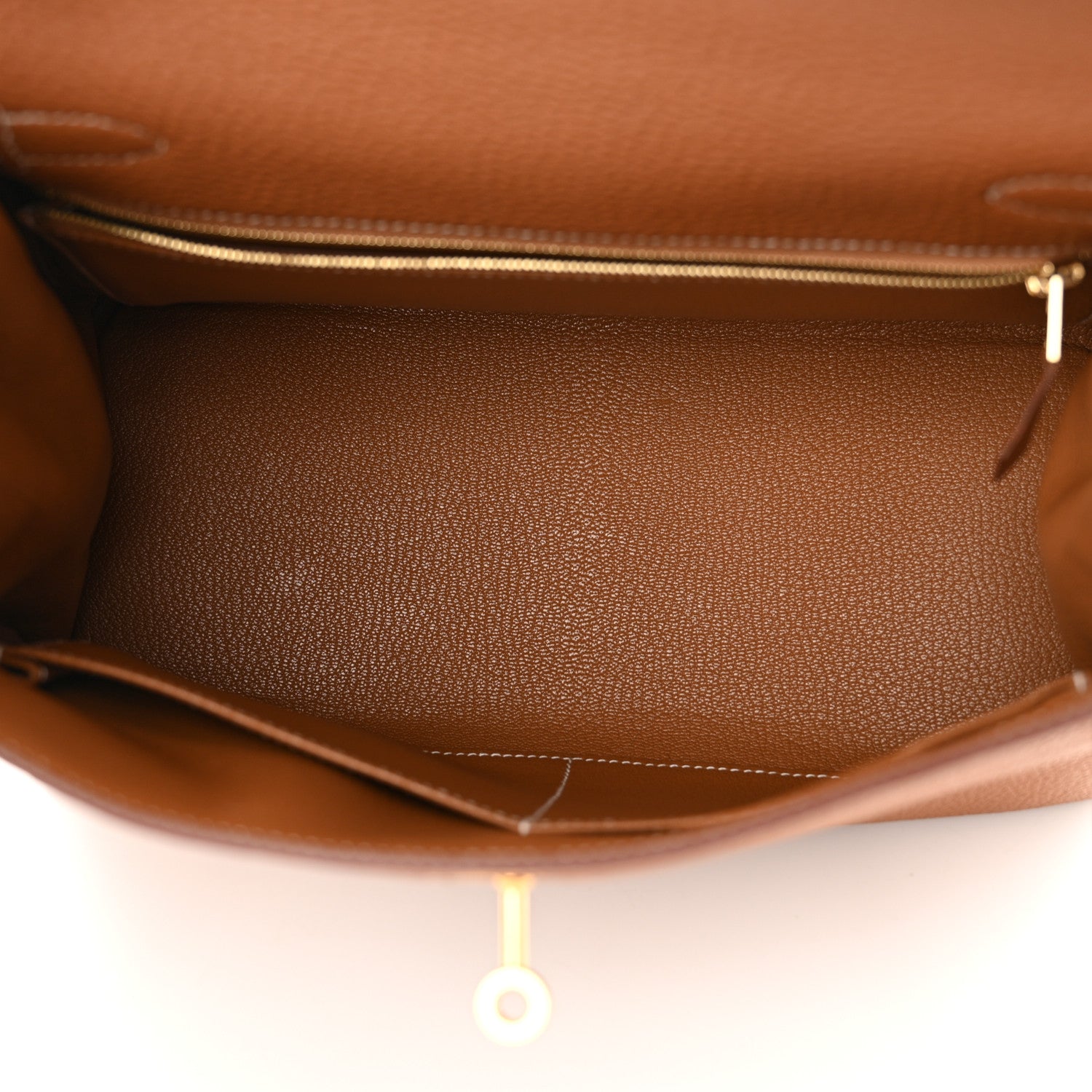 Hermes Togo Kelly Retourne 28 Gold 5 of 12