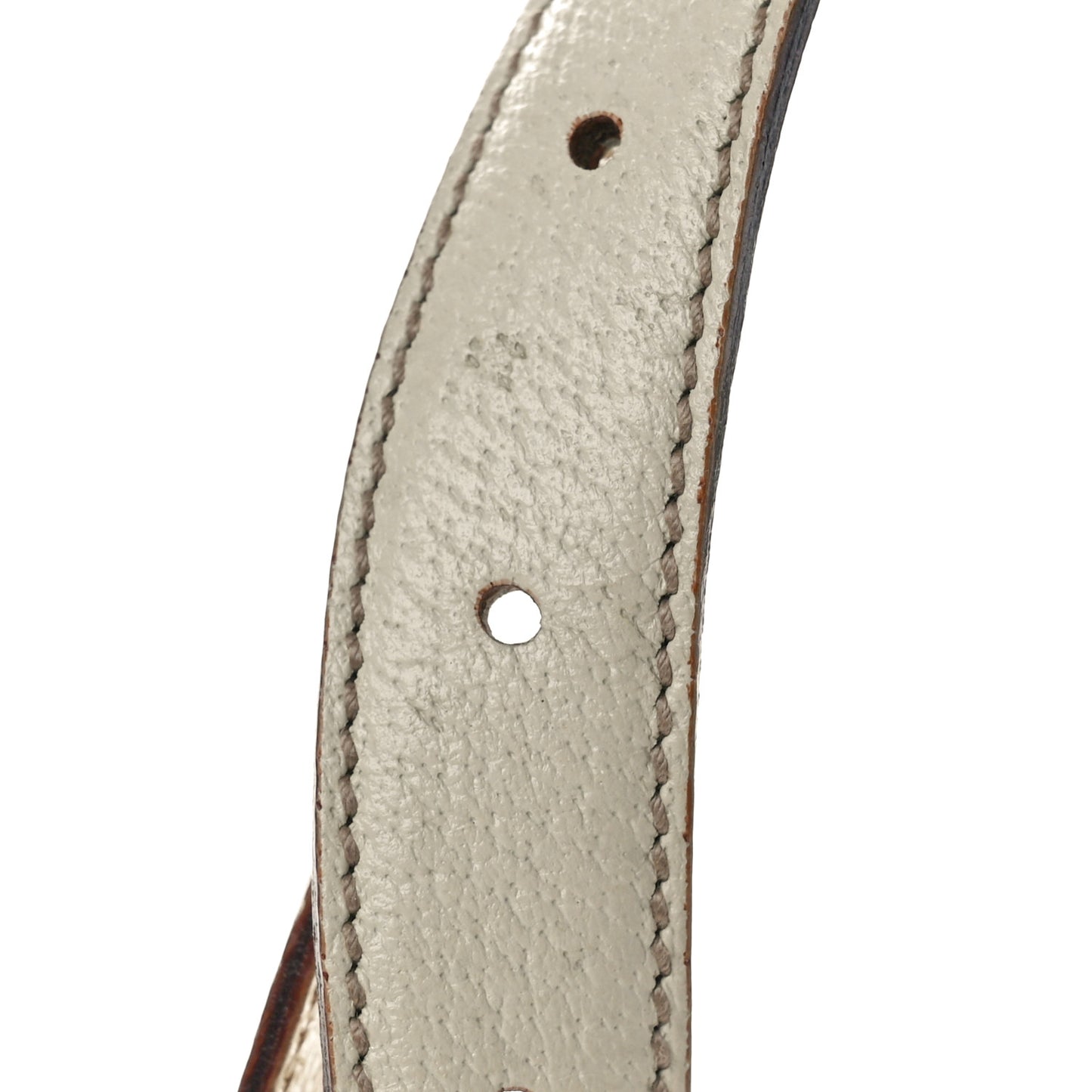 Monogram Horsebit Shoulder Bag Off White