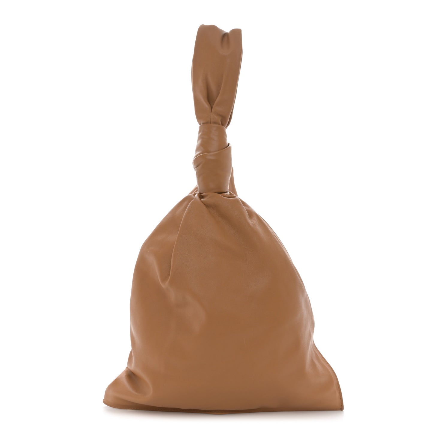 Supple Calfskin BV Twist Caramel