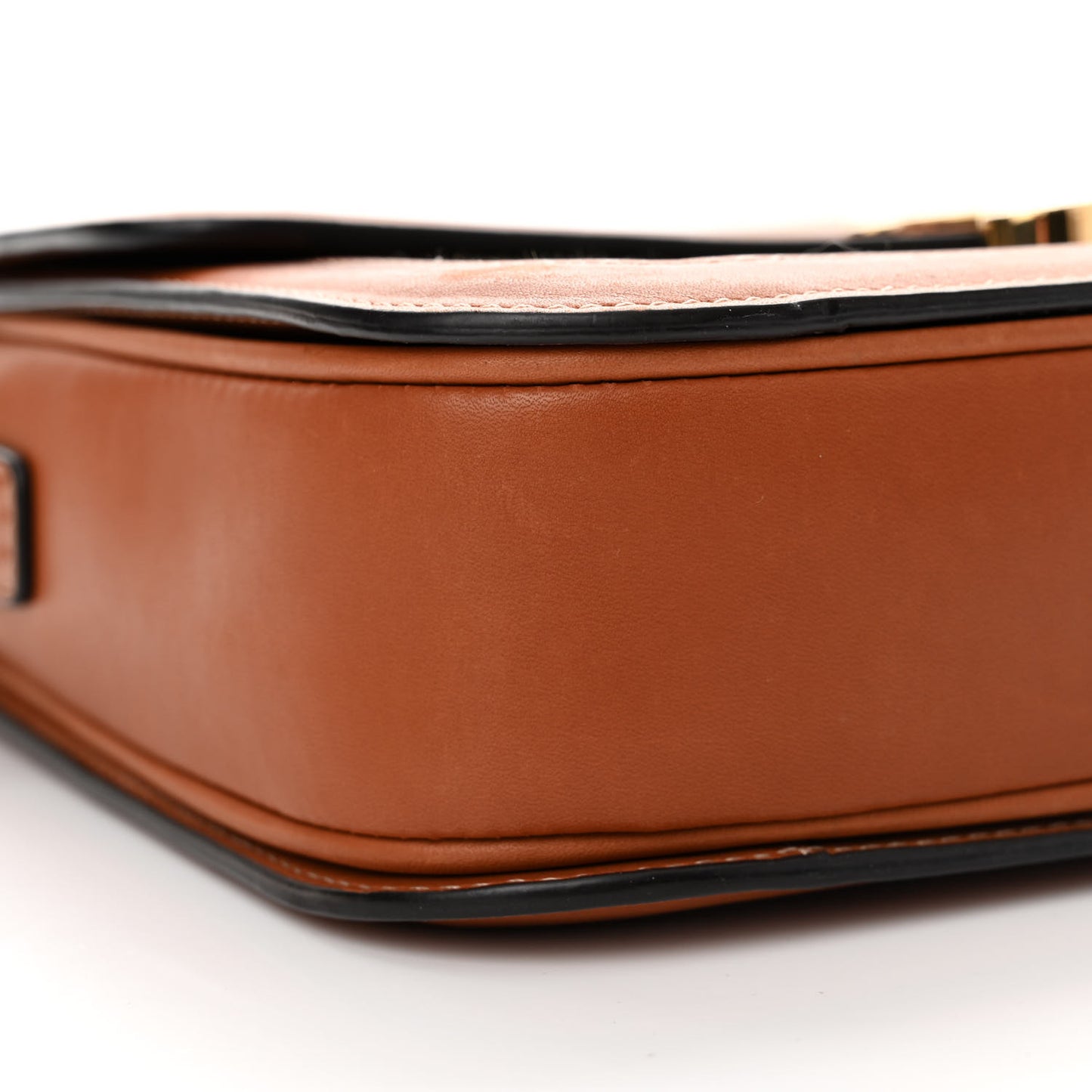 Textile Natural Calfskin Classique Triomphe Khaki Tan