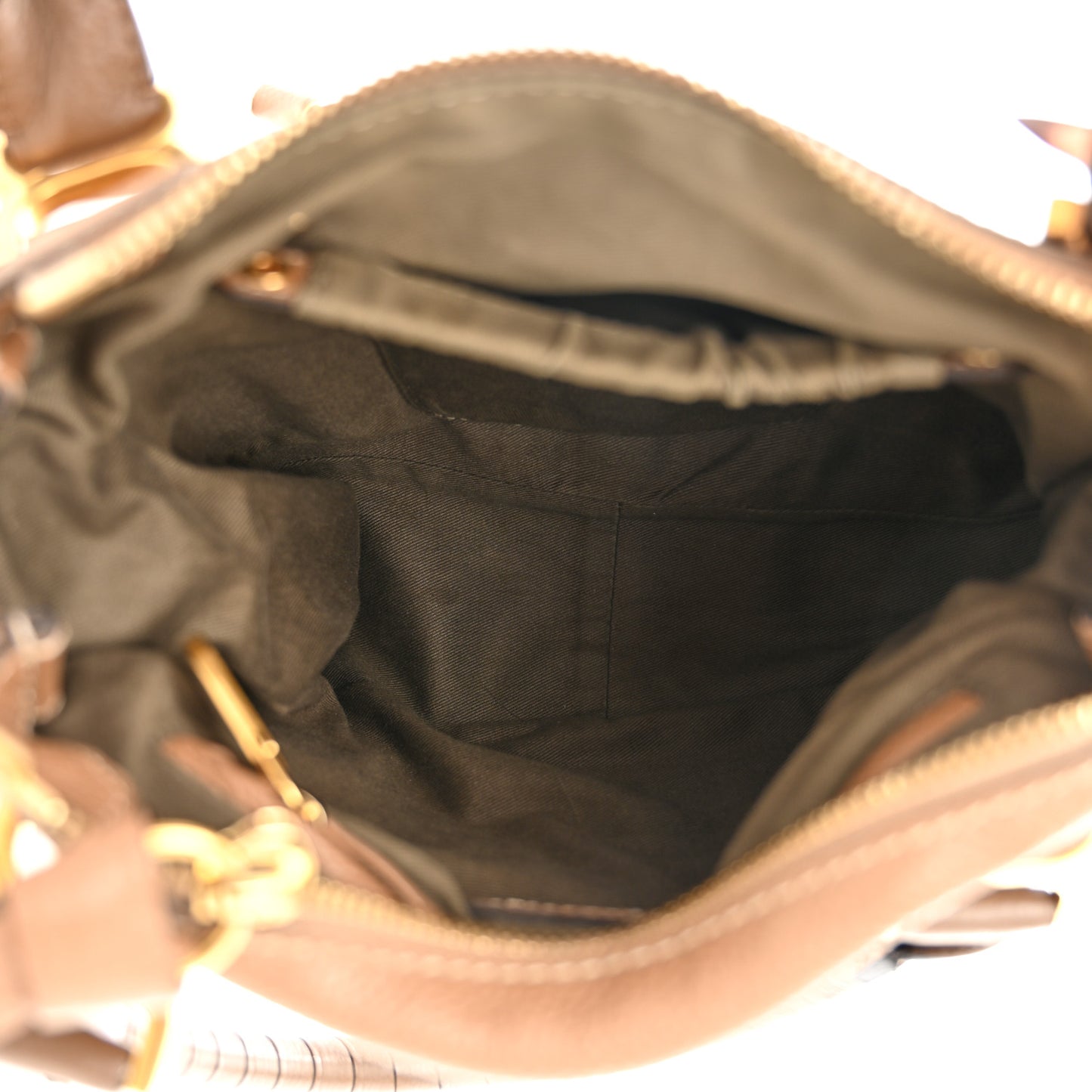 Calfskin Small Marcie Satchel Nut