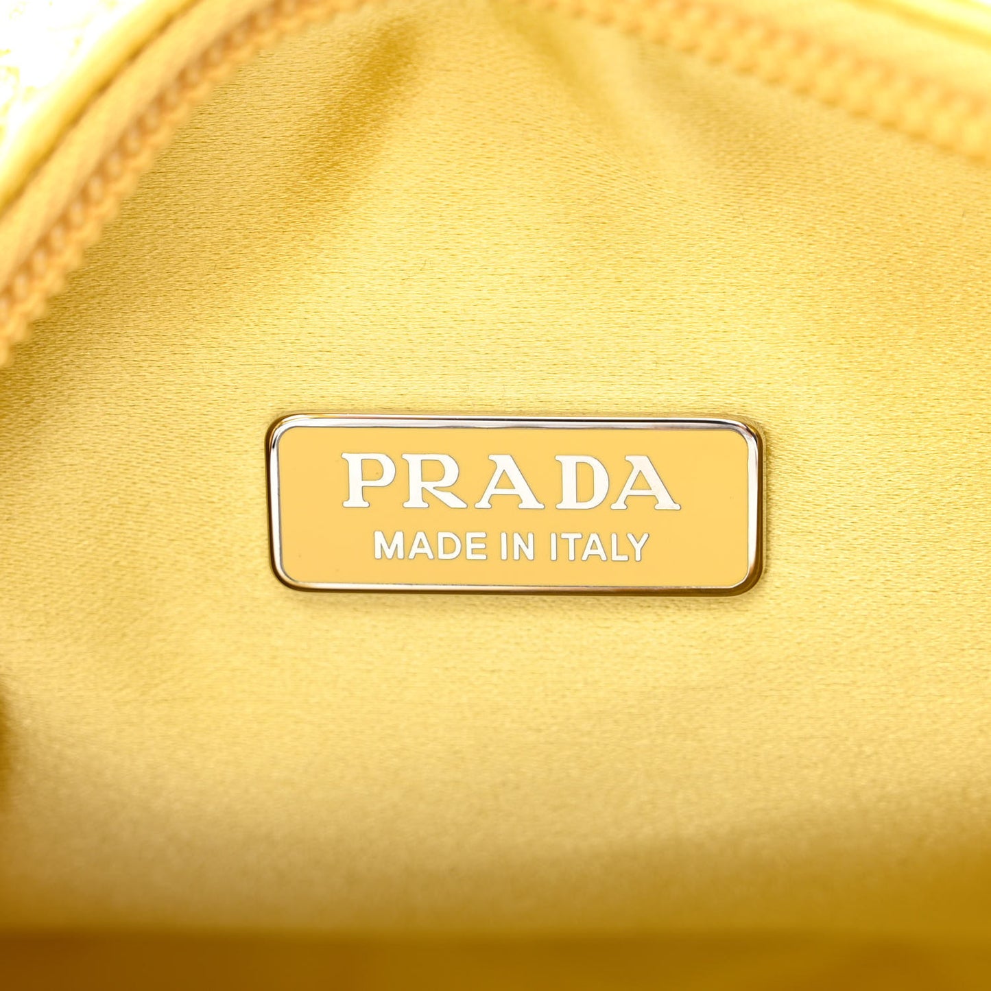 Satin Crystal Mini Re-Edition 2000 Bag Ananas