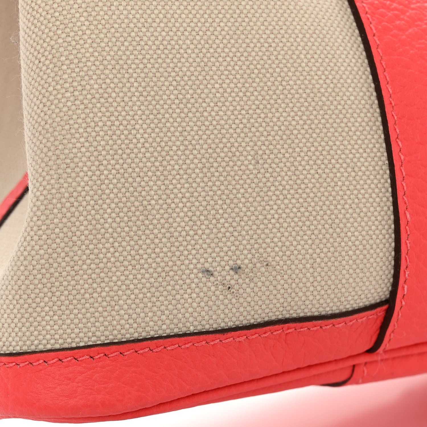 Hermes Toile Militaire Vache Country Garden Party 30 TPM Tote Beton Rose Texas 11 of 11