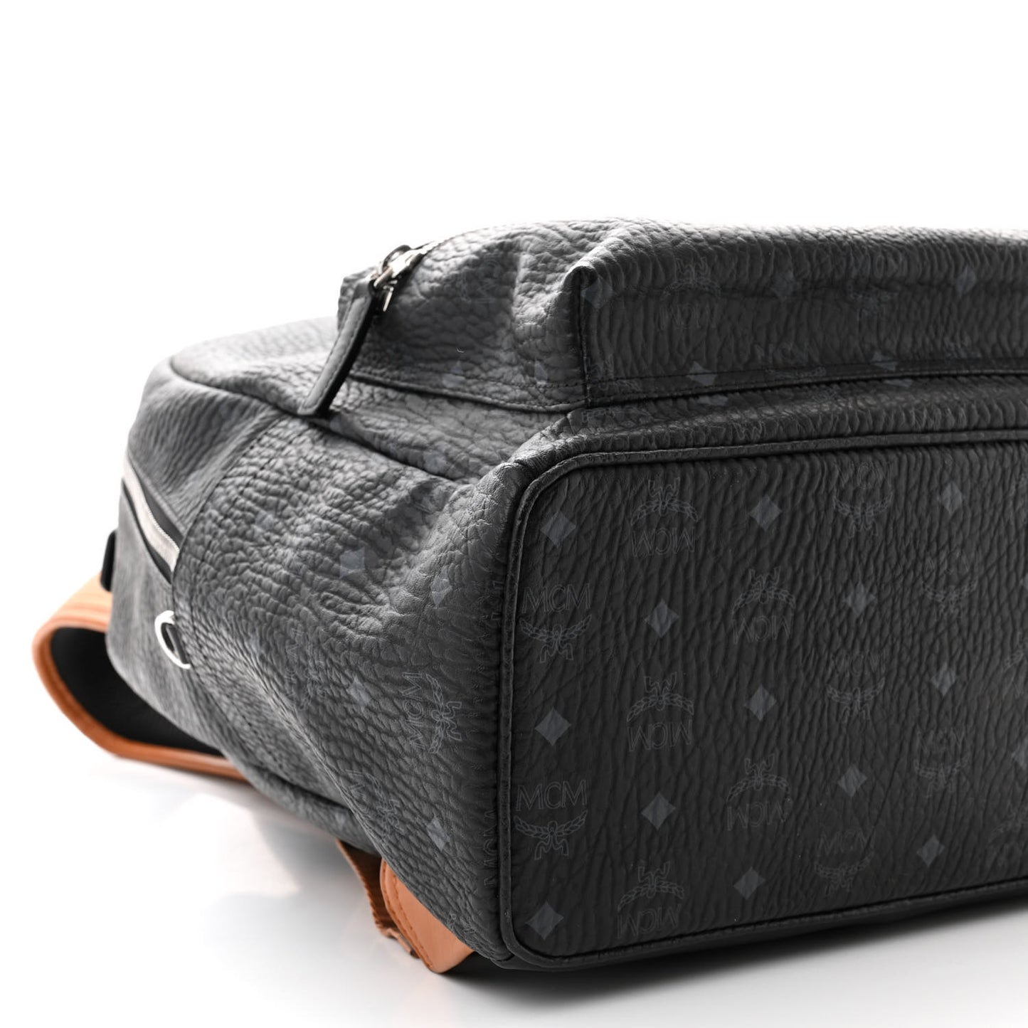 Visetos Medium Stark Backpack Black Cognac